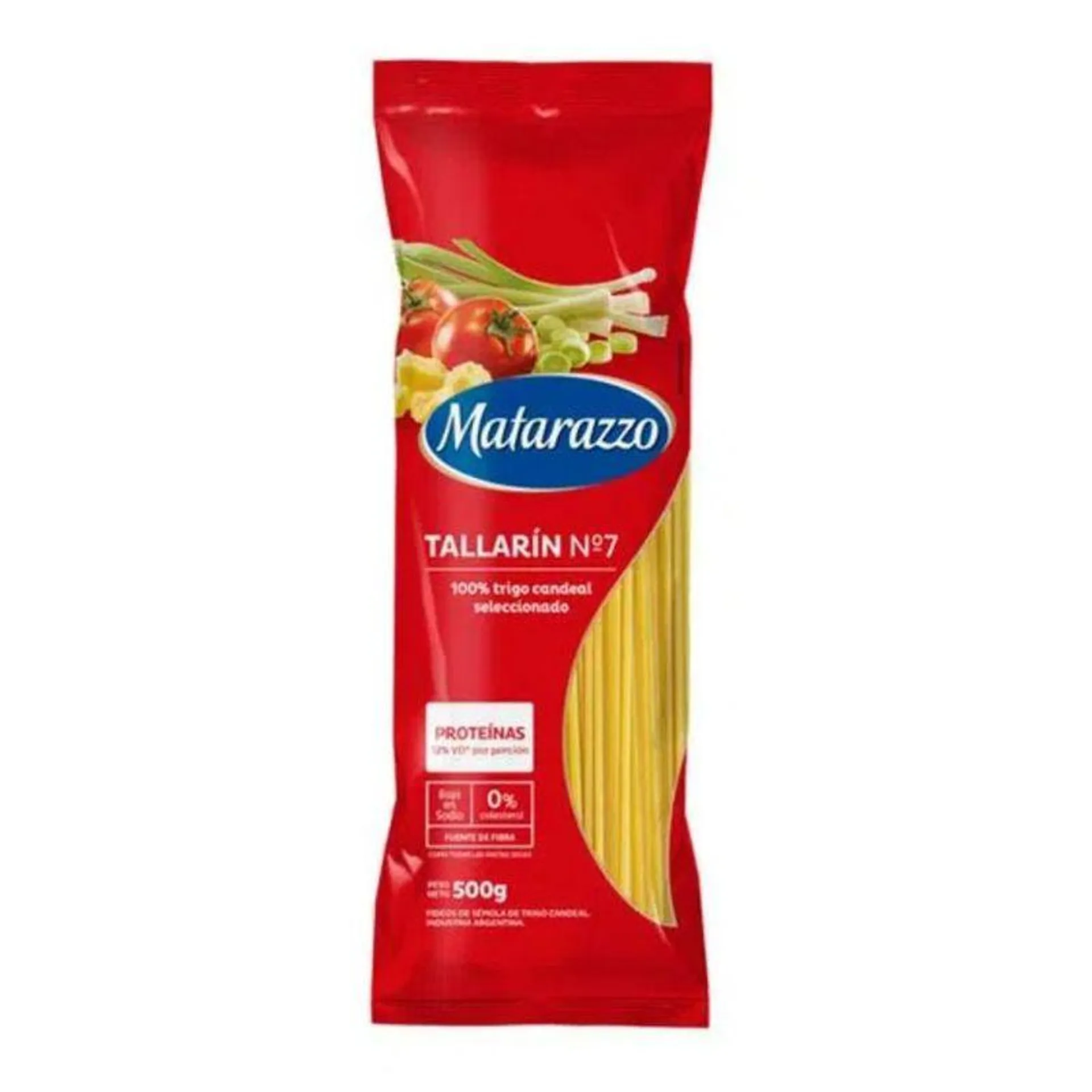 Fideos Tallarín N7 Matarazzo 500 Grs.