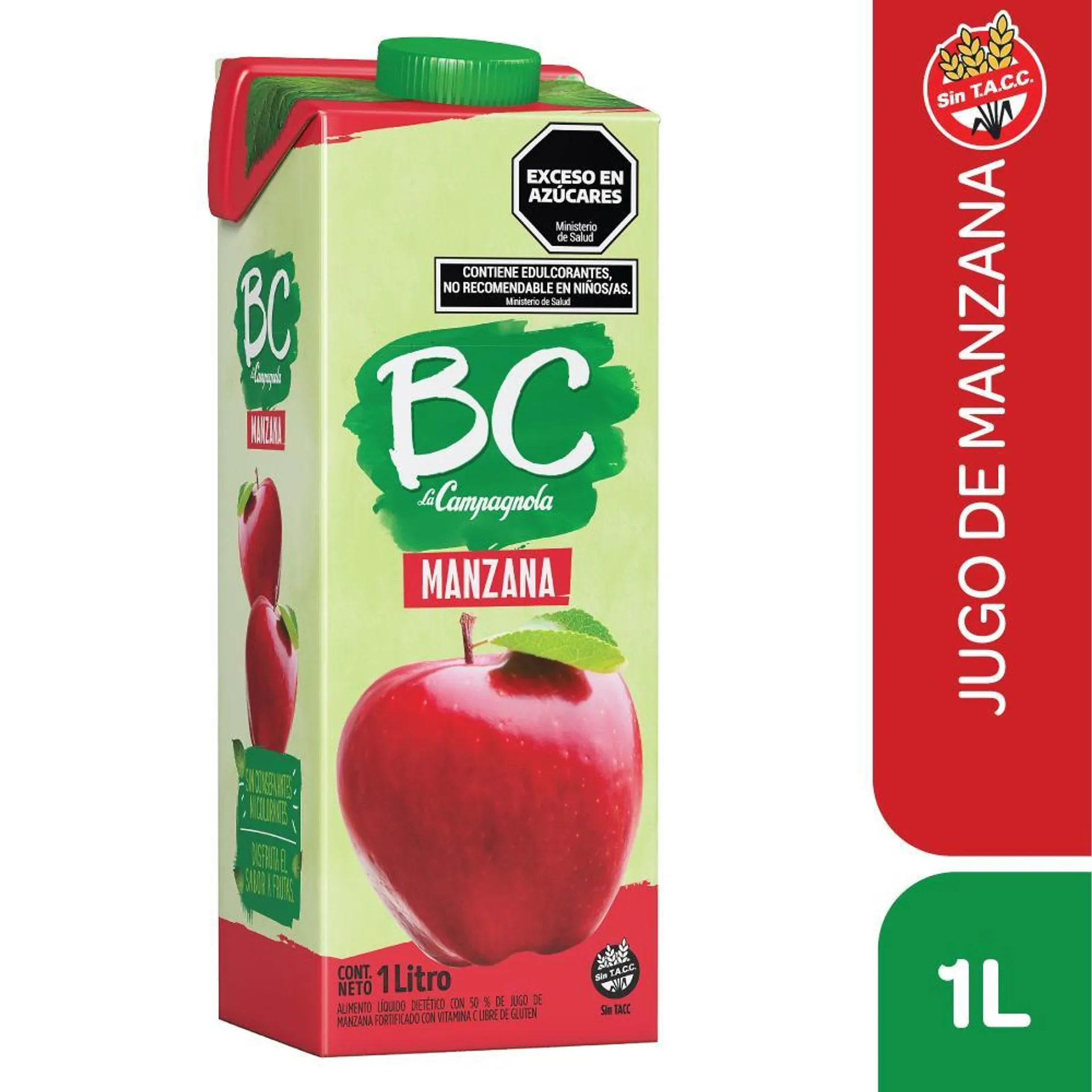 Jugo Light Manzana Bc Ttb 1000 Cmq