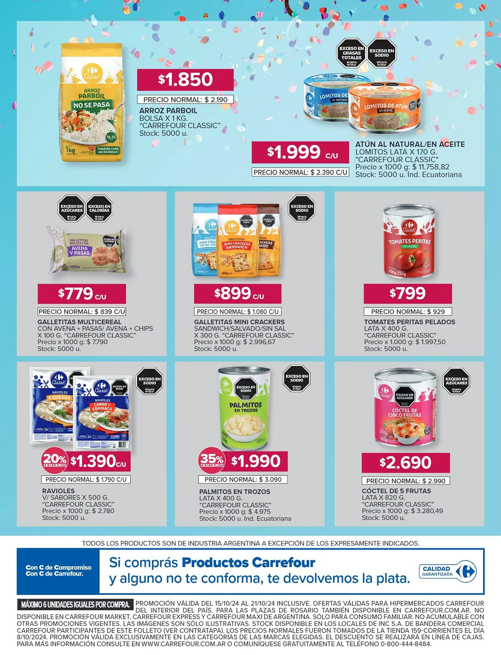 Ofertas de Catálogo Carrefour 15 de octubre al 21 de octubre 2024 - Página 13 del catálogo