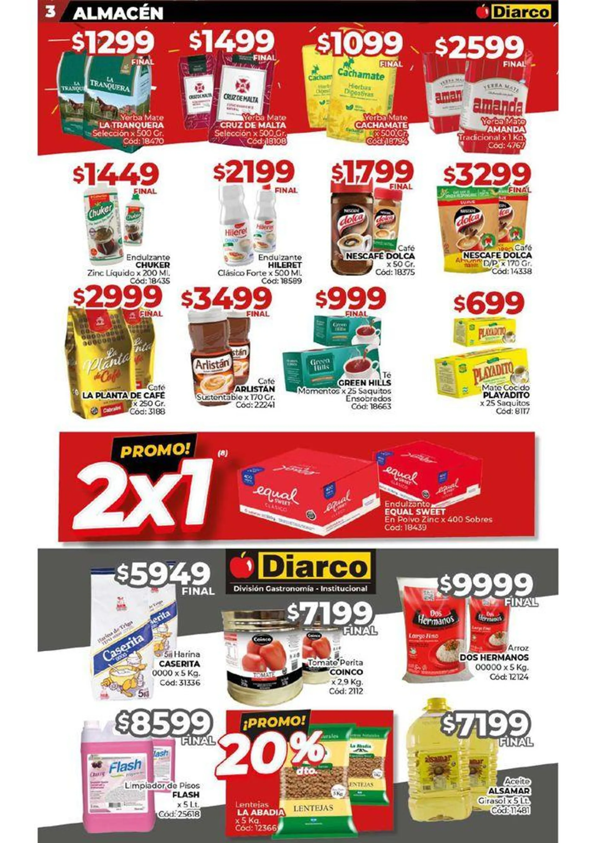 Ofertas de Diarco Ofertas GBA 22 de julio al 28 de julio 2024 - Página 3 del catálogo