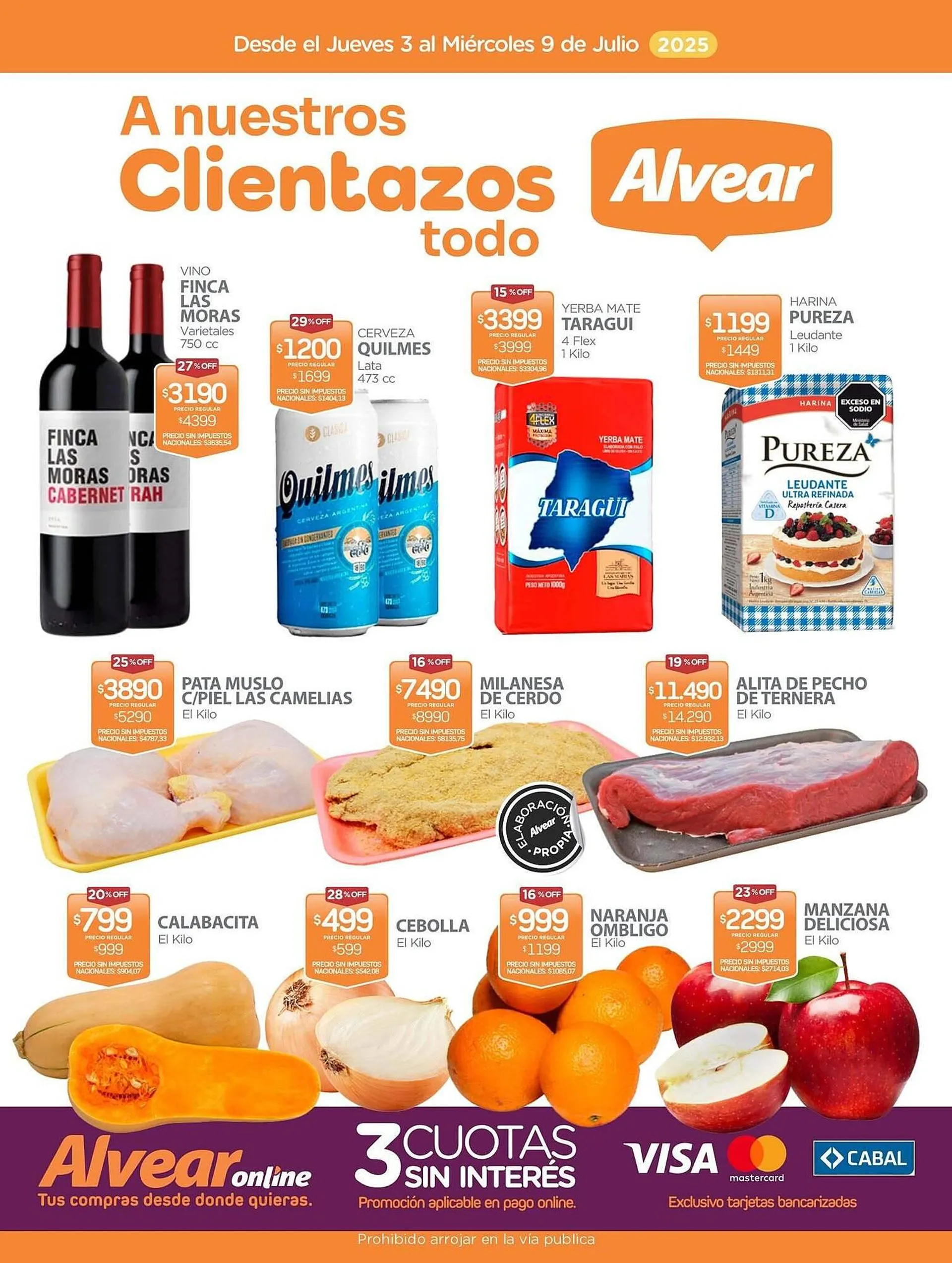 Ofertas de Catálogo Alvear 3 de julio al 9 de julio 2025 - Página 1 del catálogo