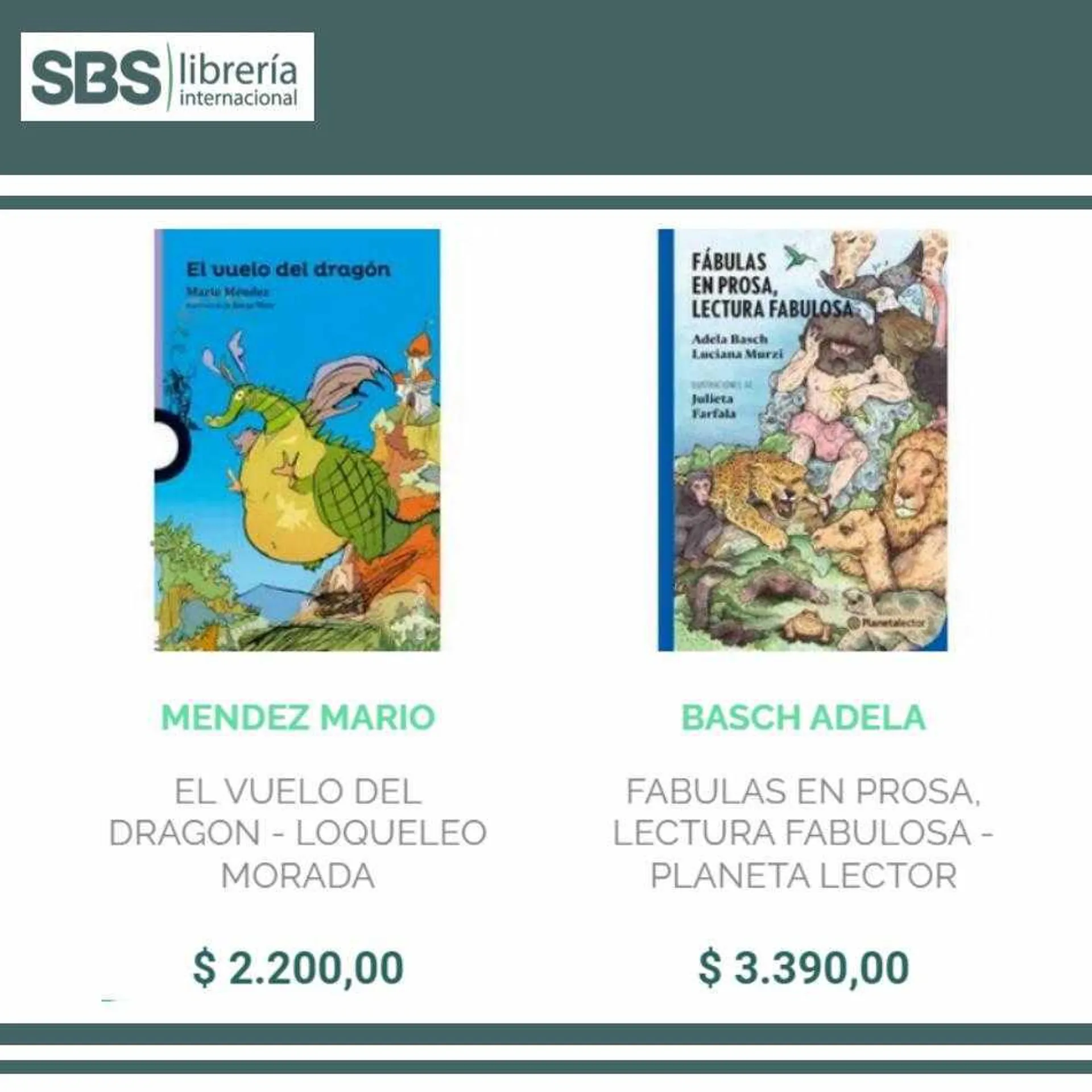 Catálogo Sbs Librería - 2