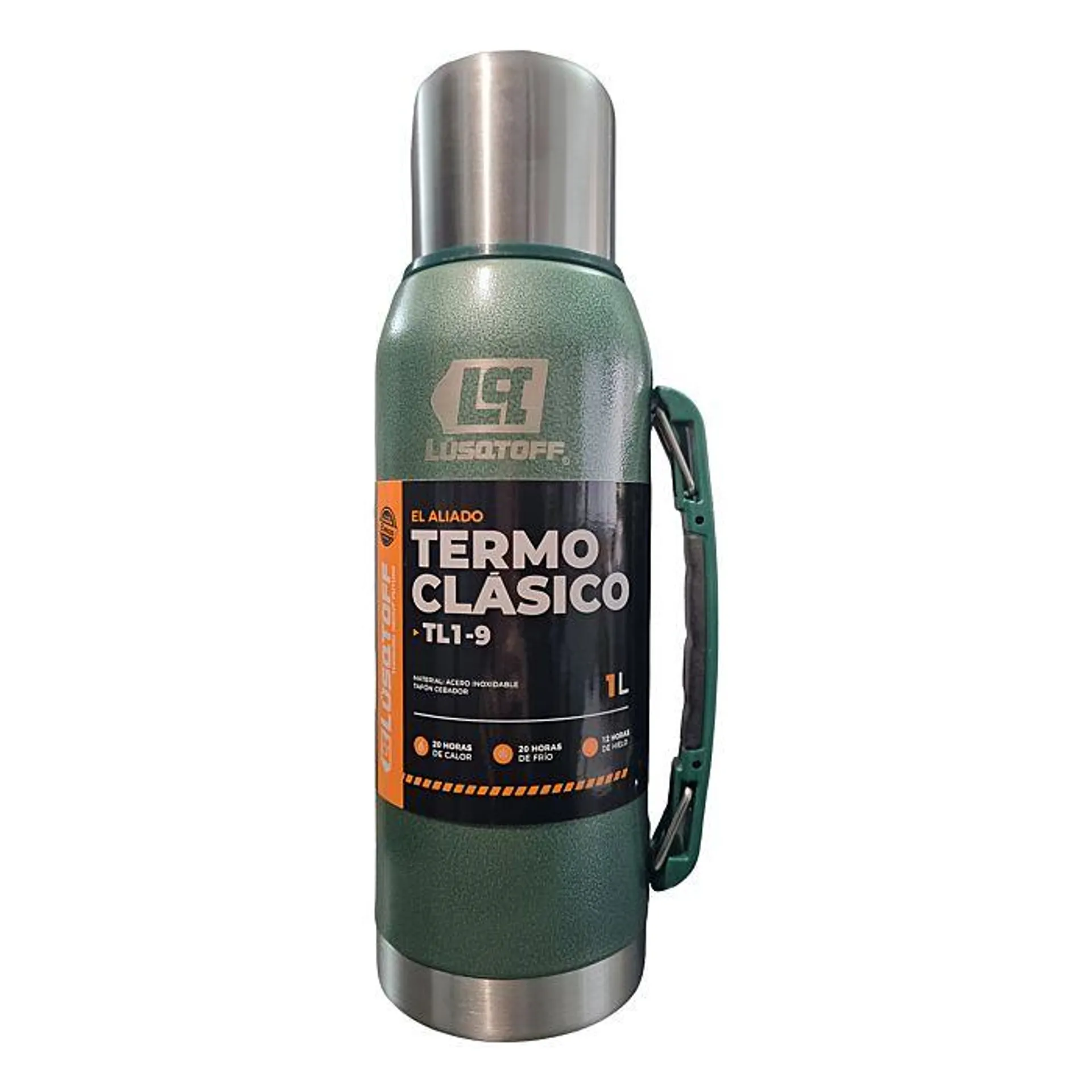 Termo LÜSQTOFF TL1-9 1Lts Verde Pico Ceb