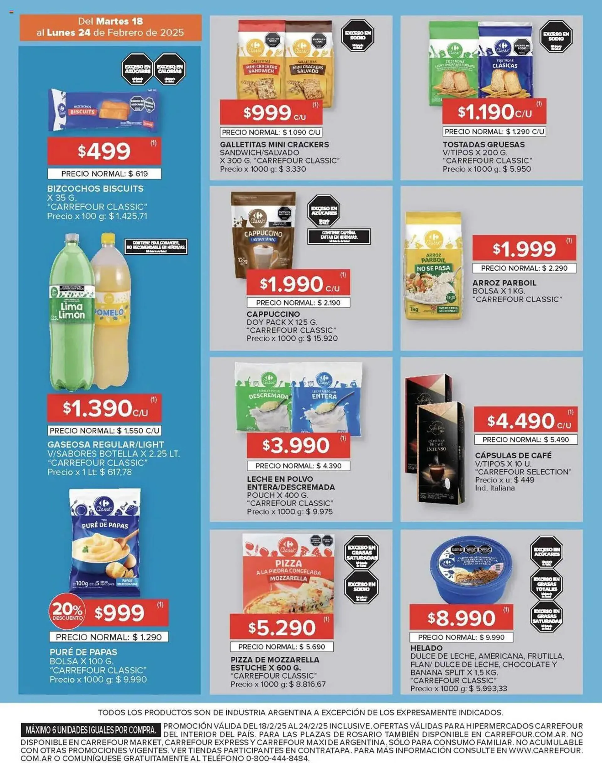 Ofertas de Catálogo Carrefour 18 de febrero al 24 de febrero 2025 - Página 10 del catálogo