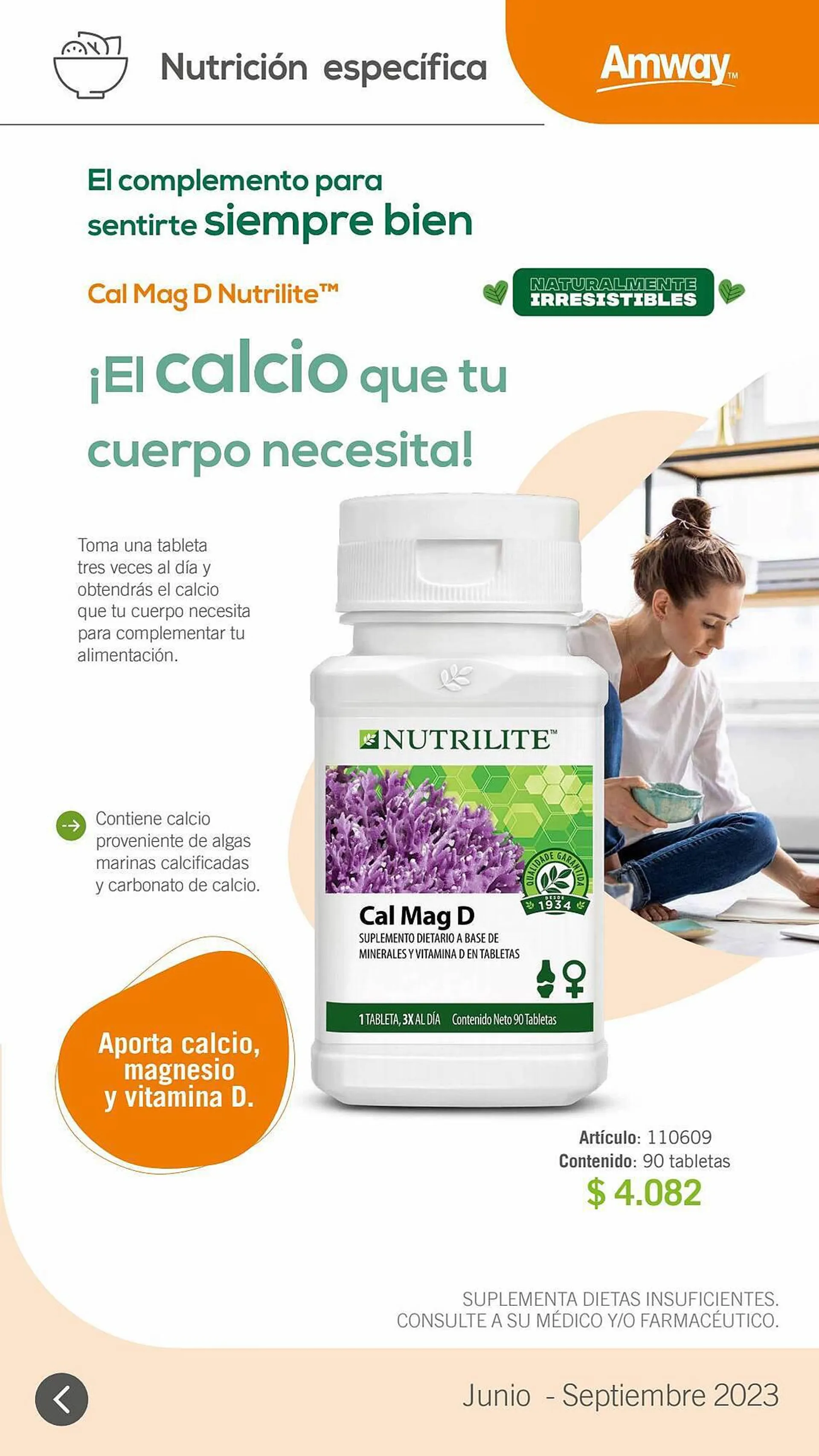 Ofertas de Catálogo Amway 1 de julio al 30 de septiembre 2023 - Página 11 del catálogo