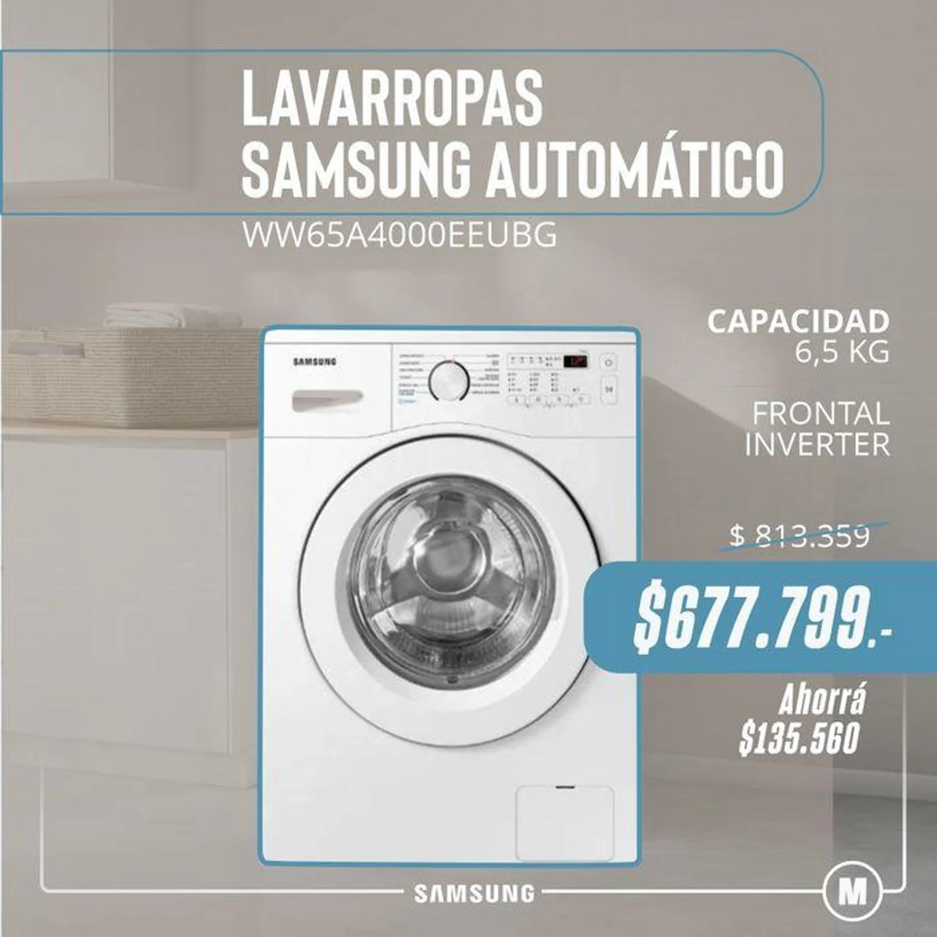 Ofertas en Lavarropas Samsung - 1
