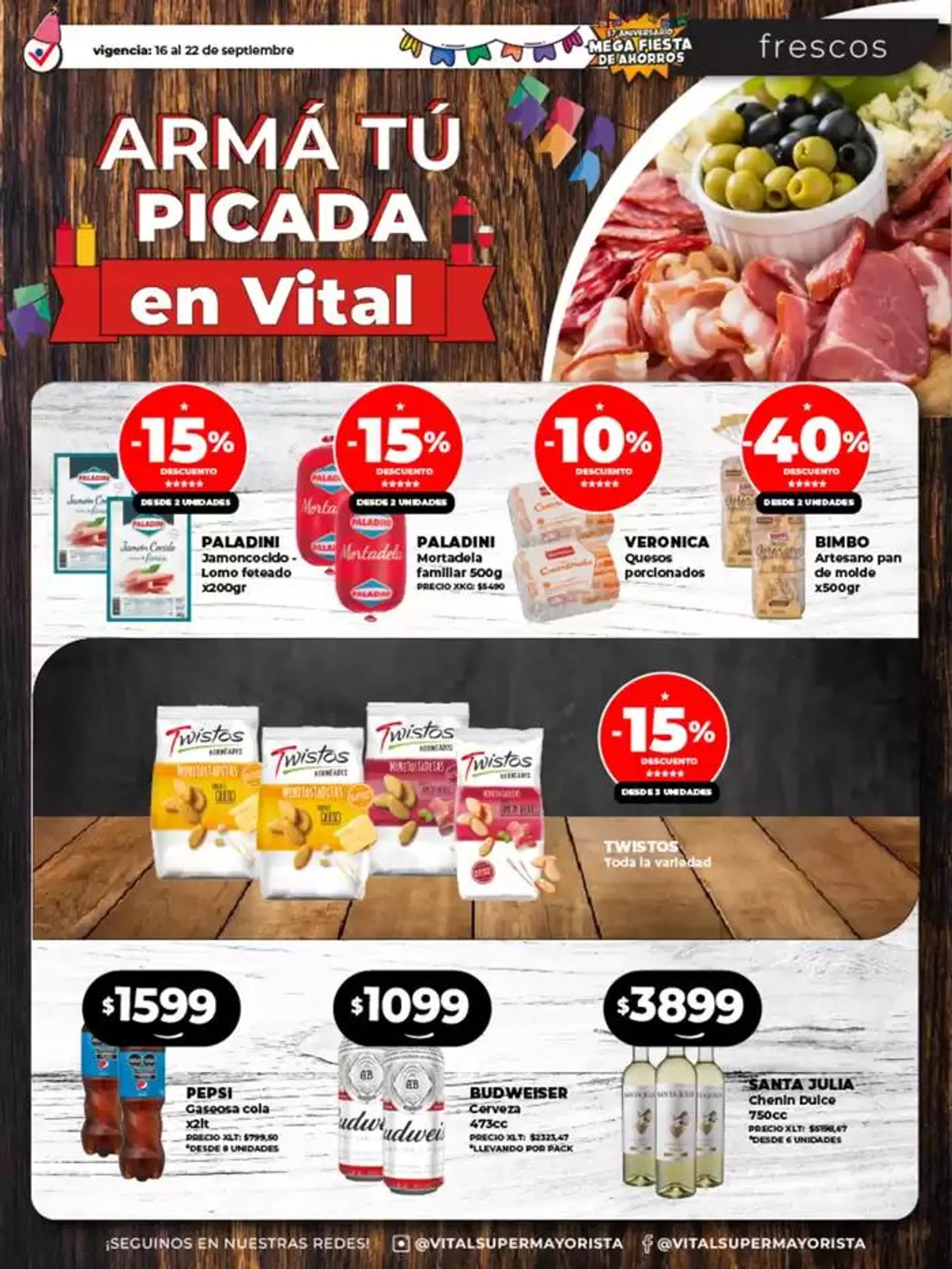 Ofertas de ¡Empezá la semana a puro AHORRO!! 1 de octubre al 6 de octubre 2024 - Página 28 del catálogo