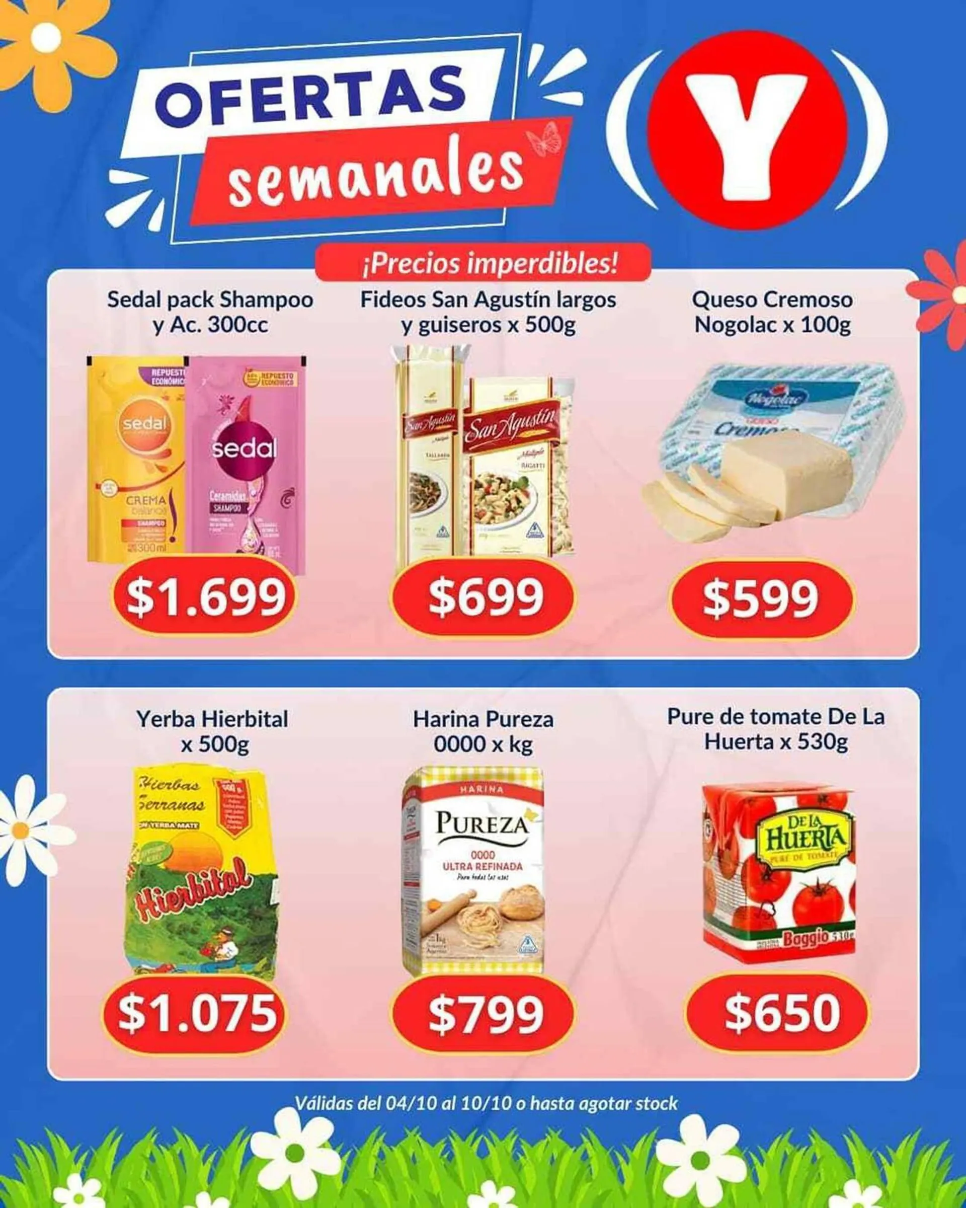 Ofertas de Catálogo Yaguane Supermercados 8 de octubre al 22 de octubre 2024 - Página 1 del catálogo