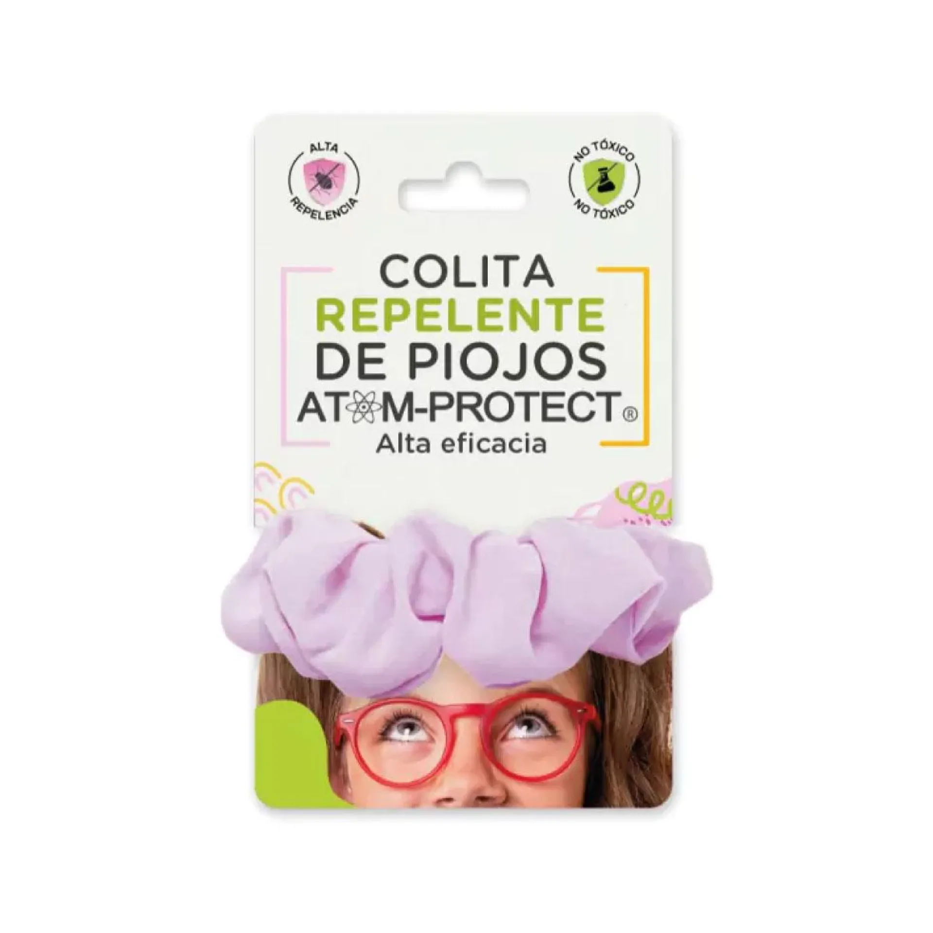 ATOM PROTECT COLITA REPELENTE DE PIOJOS X1 LILA