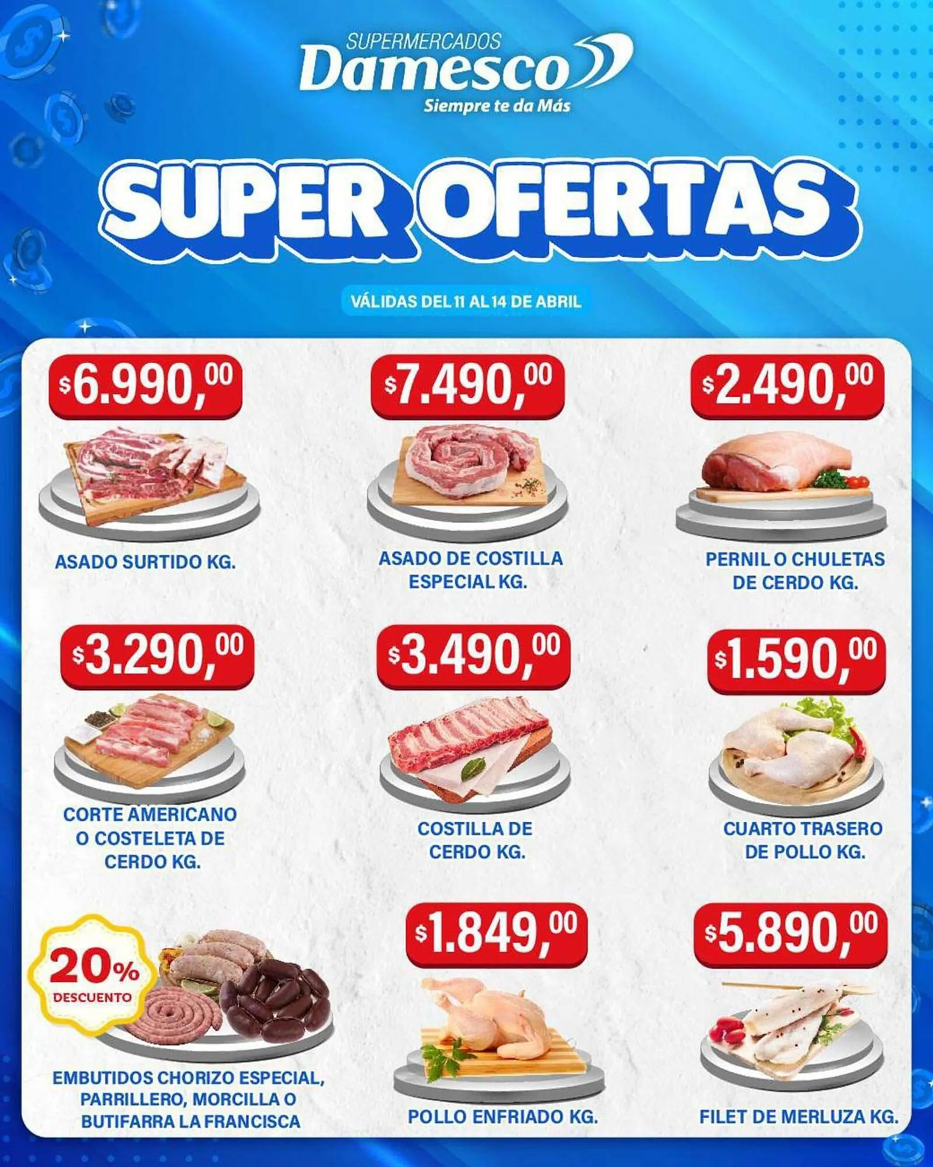 Ofertas de Catálogo Supermercados Damesco 12 de abril al 14 de abril 2024 - Página  del catálogo