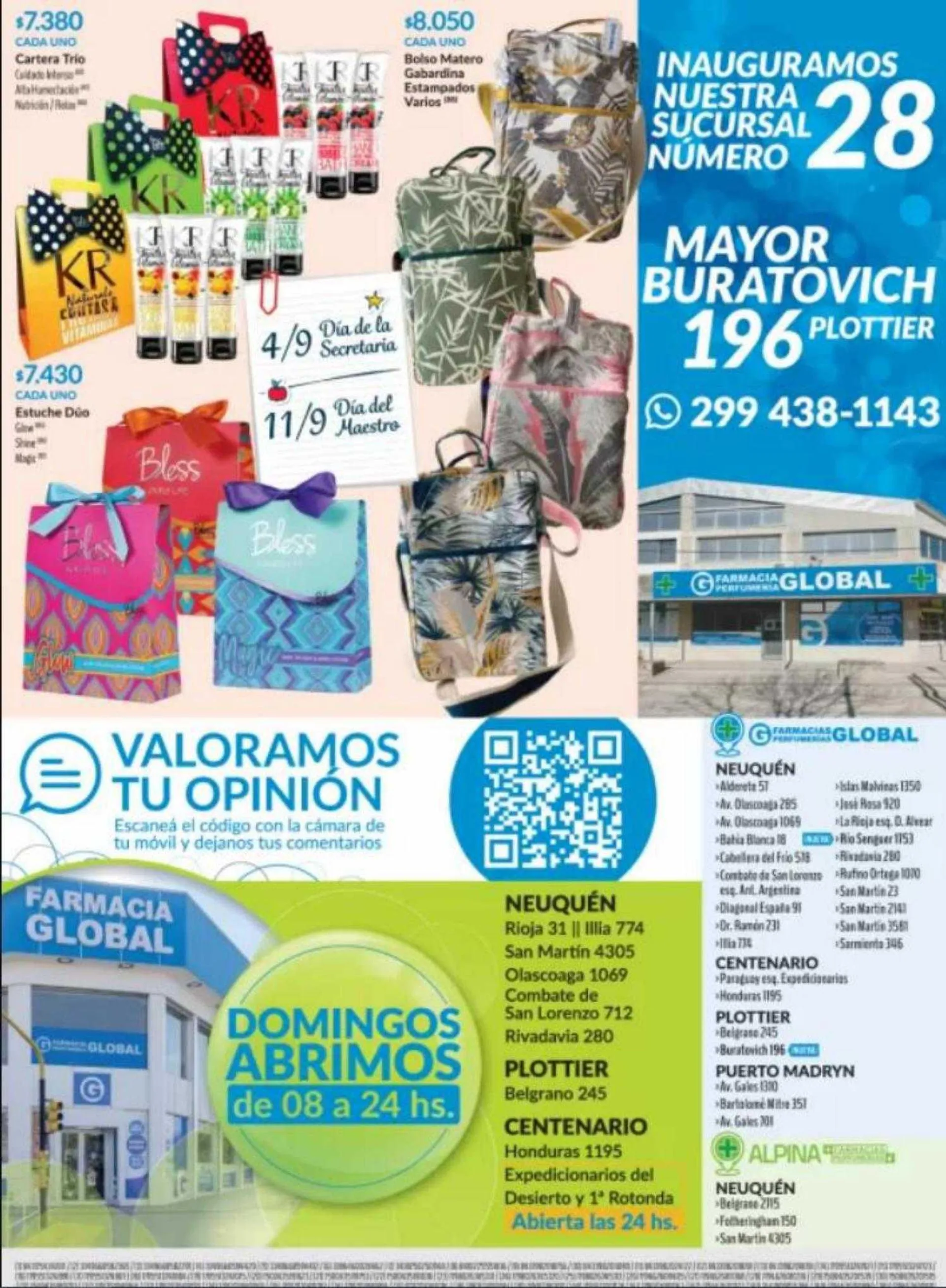 Ofertas de Catálogo Farmacias Global 11 de septiembre al 30 de septiembre 2023 - Página 4 del catálogo