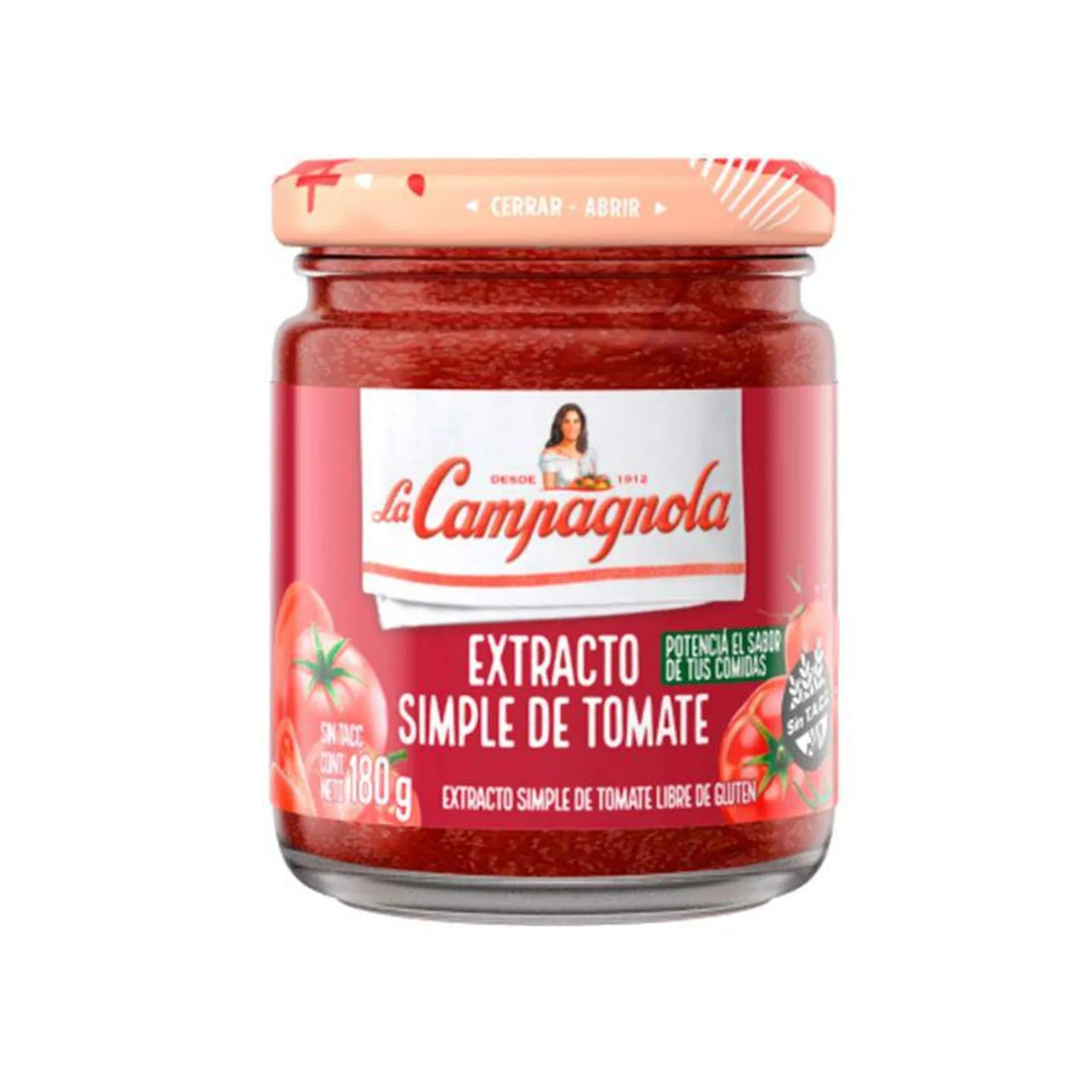 Extracto De Tomate La Campagnola X180g