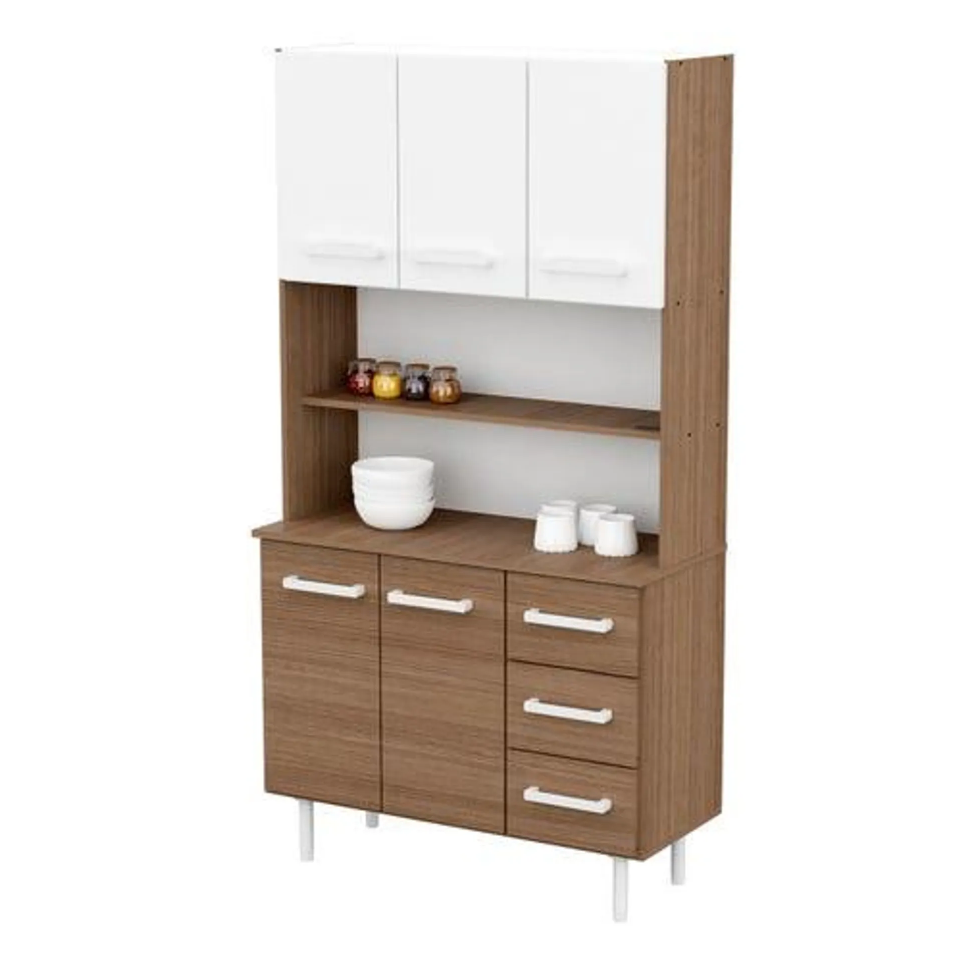 Aparador de cocina Carvalho Mezzo combinado 0.90 m Mosconi