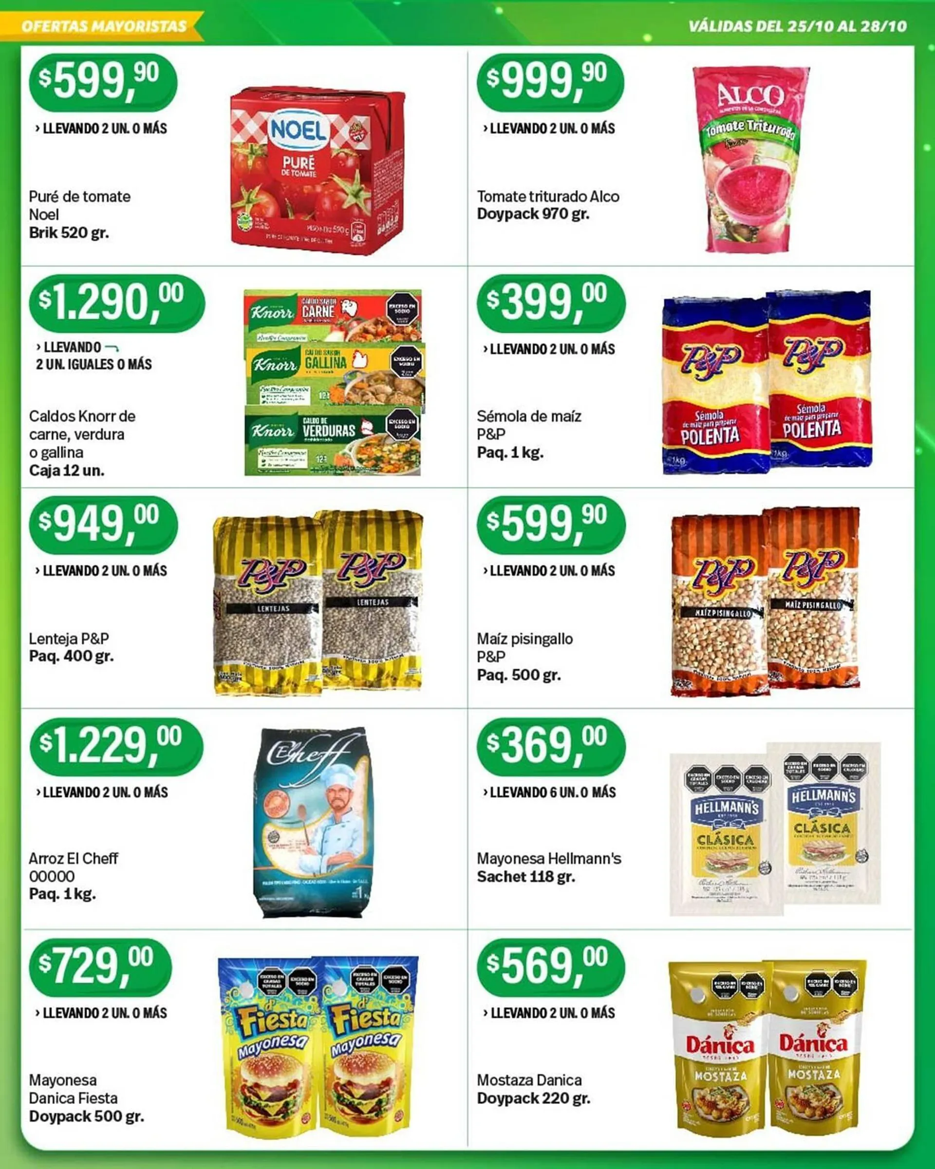 Ofertas de Catálogo Supermercados Damesco 26 de octubre al 9 de noviembre 2024 - Página 3 del catálogo