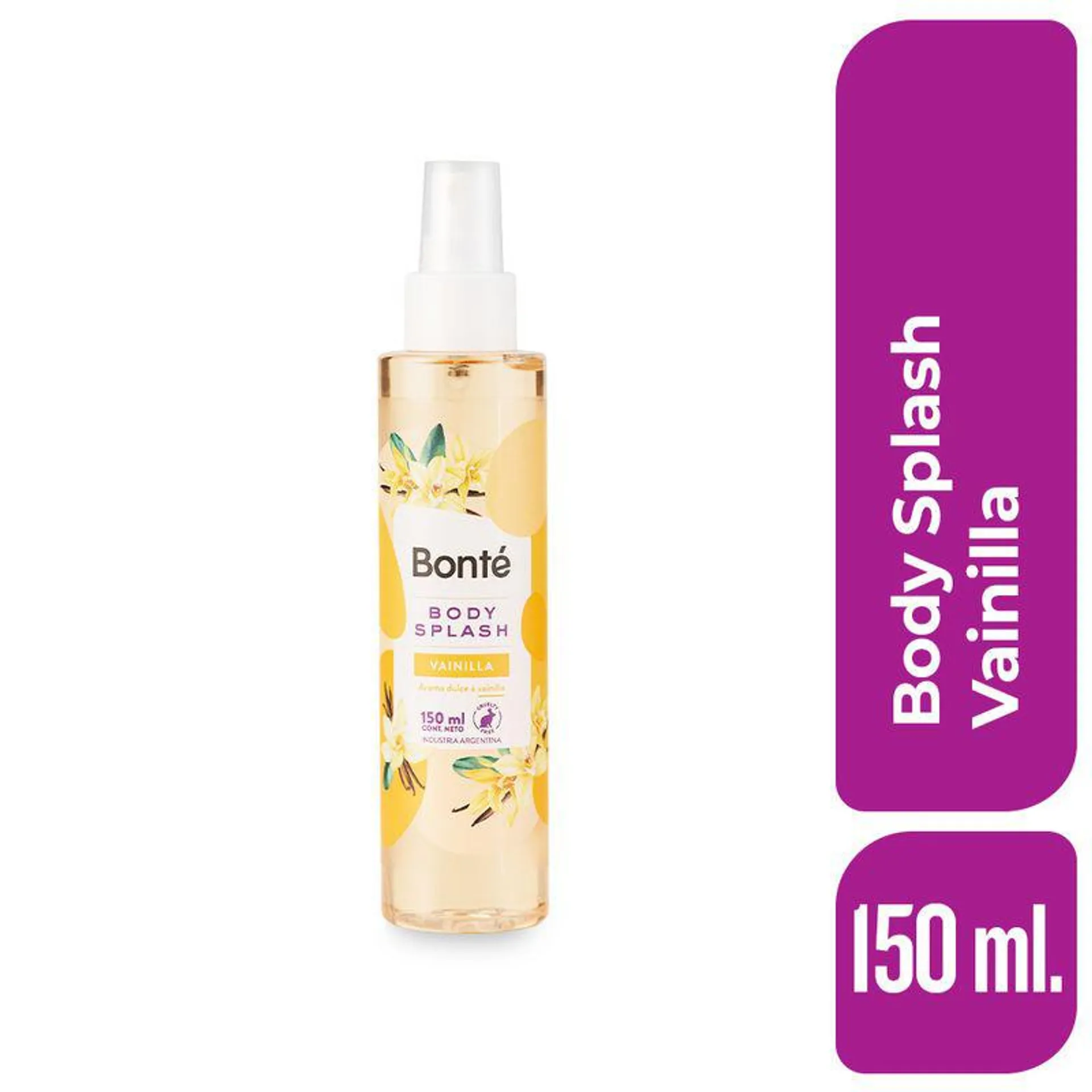 Body Splash Vainilla Bonte 150 Ml.