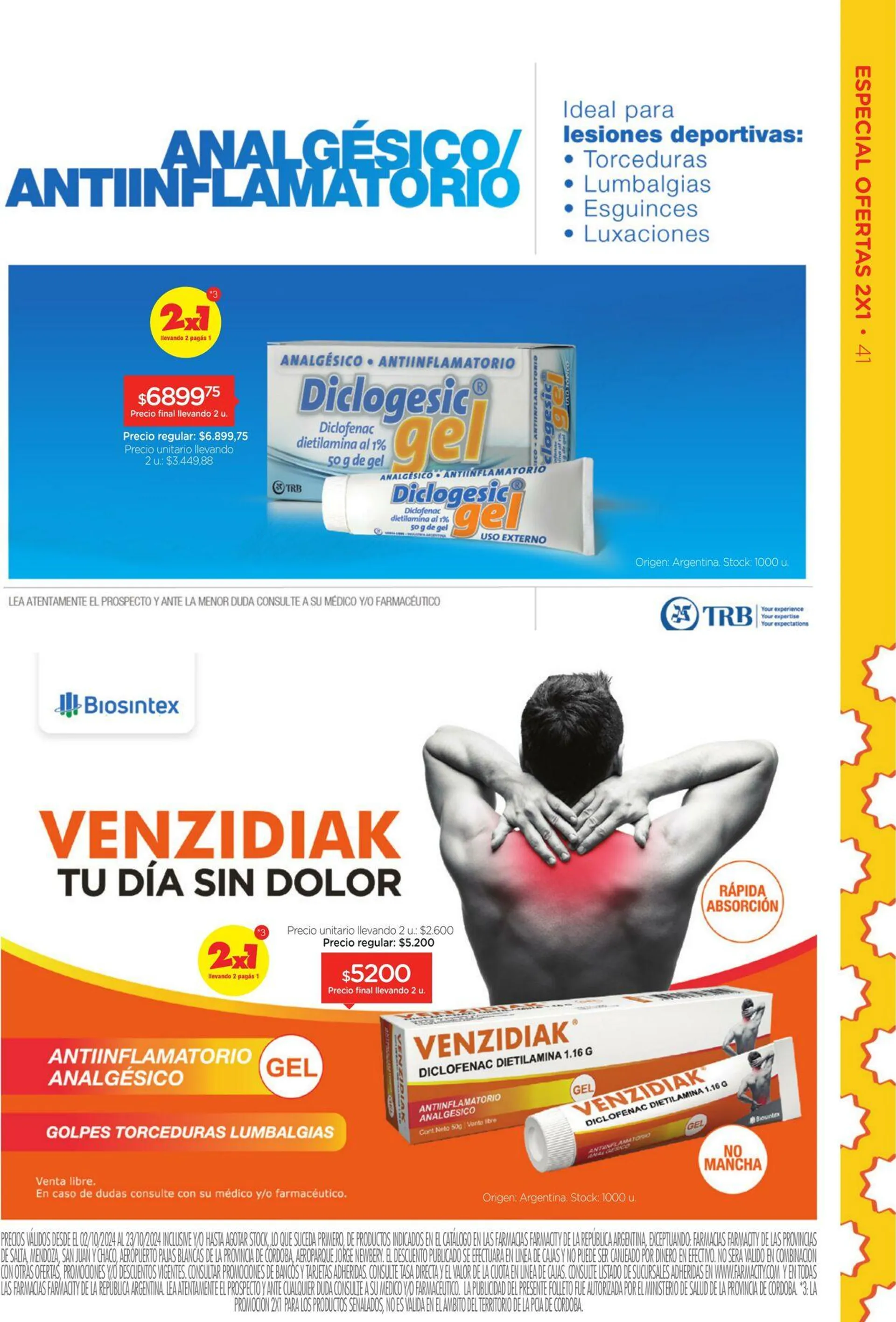 Ofertas de Farmacity 1 de octubre al 31 de octubre 2024 - Página 41 del catálogo