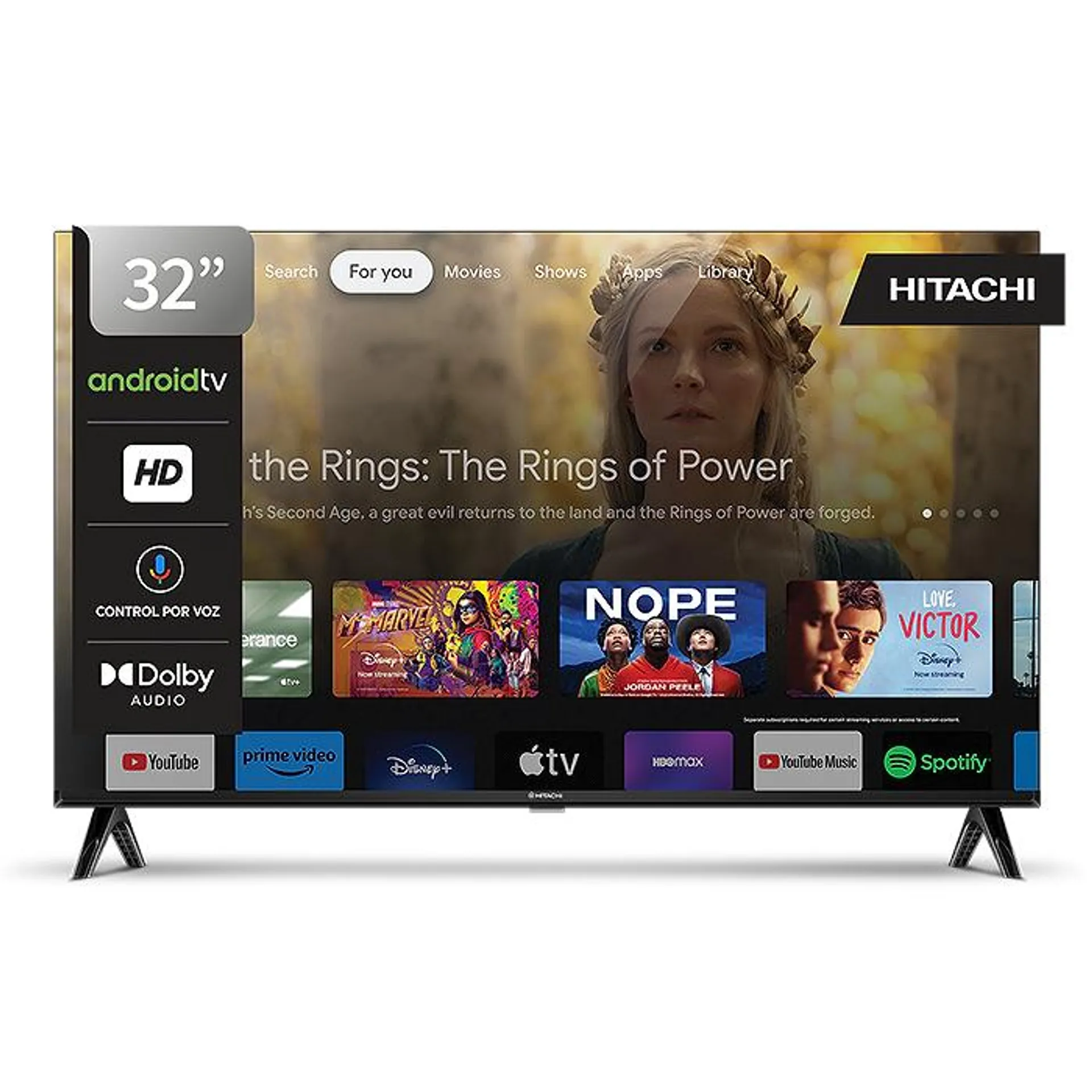 Smart Tv Hitachi 32" LE32SMART23 HD Android Tv