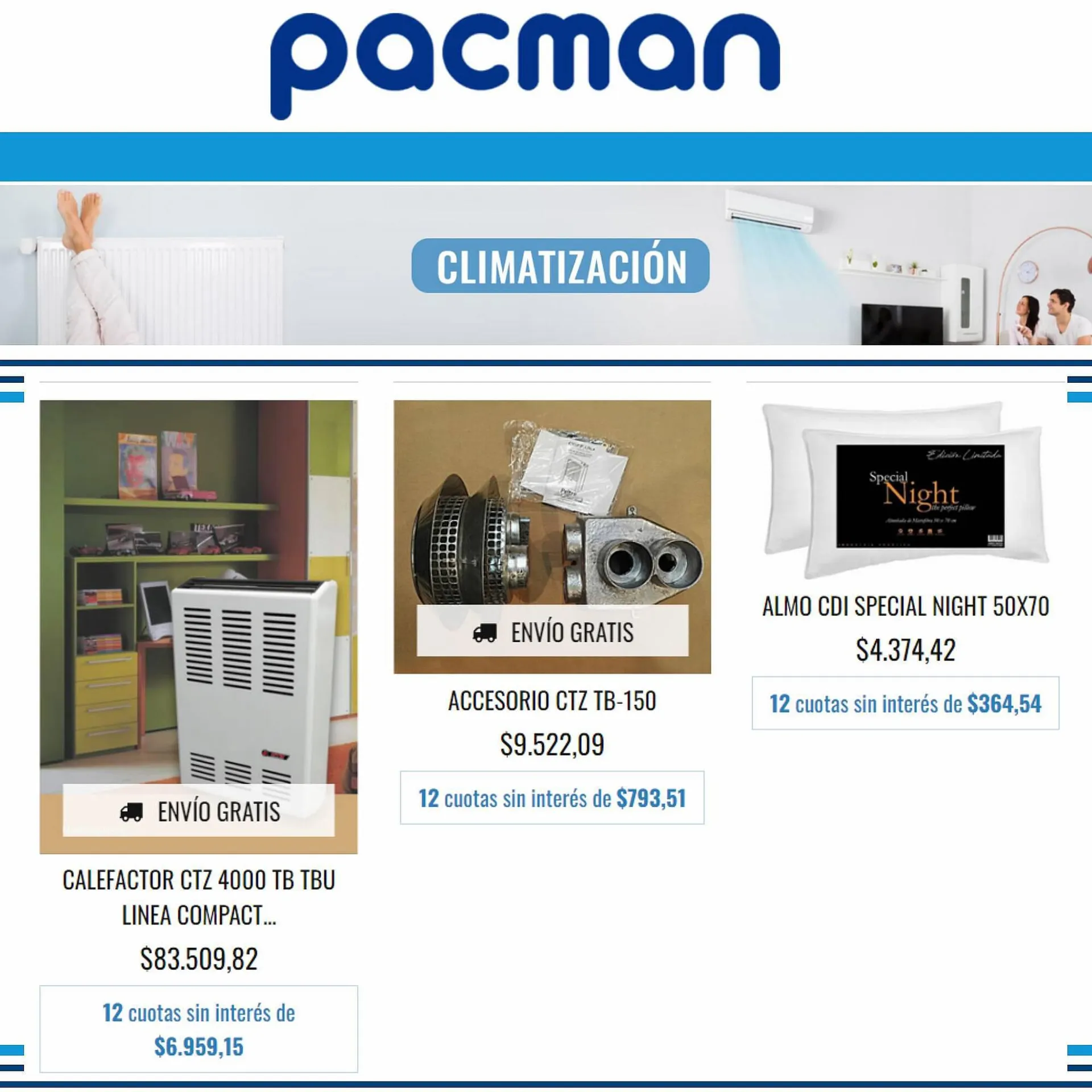 Catálogo Pacman - 1