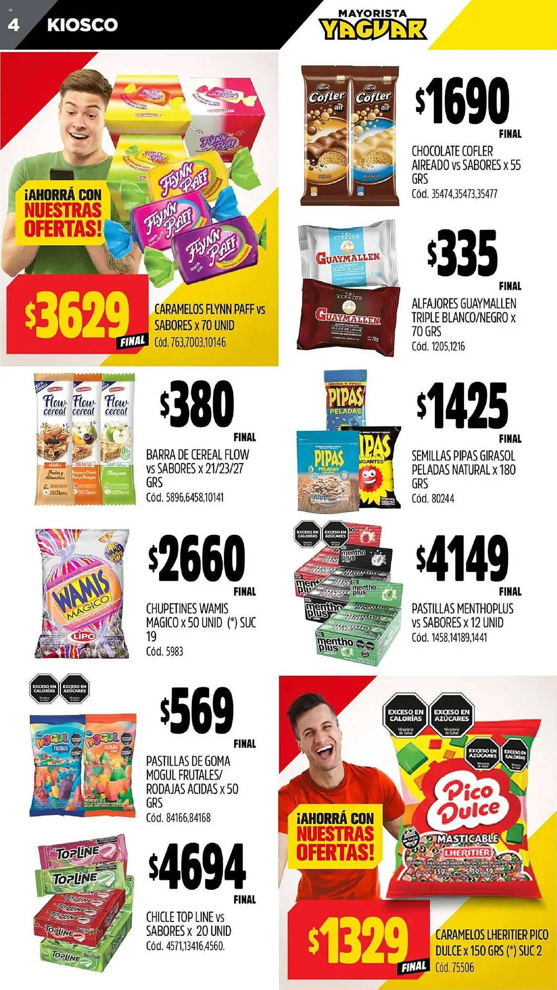 Ofertas de Catálogo Supermercados Yaguar 25 de noviembre al 1 de diciembre 2024 - Página 5 del catálogo