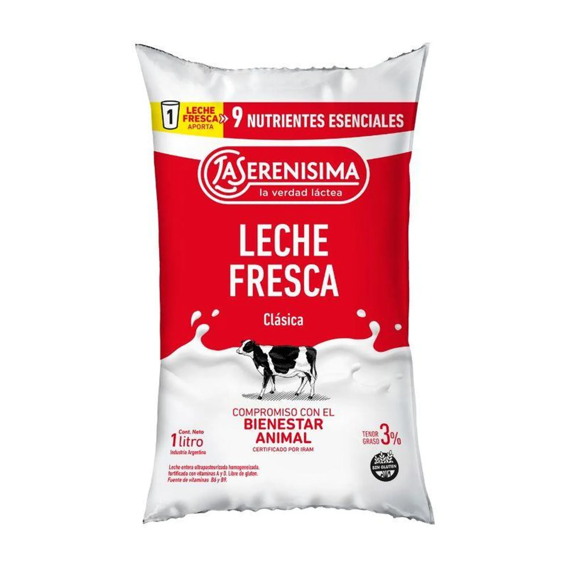 Leche Multidefensa 3% La Serenisima 1 Lt.