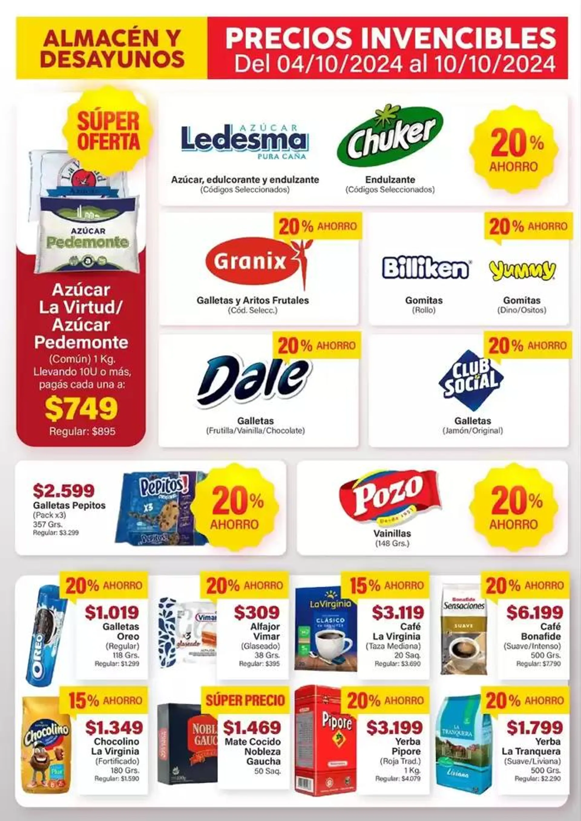 Ofertas de Ofertas Supermercados Aiello 11 de octubre al 25 de octubre 2024 - Página 8 del catálogo