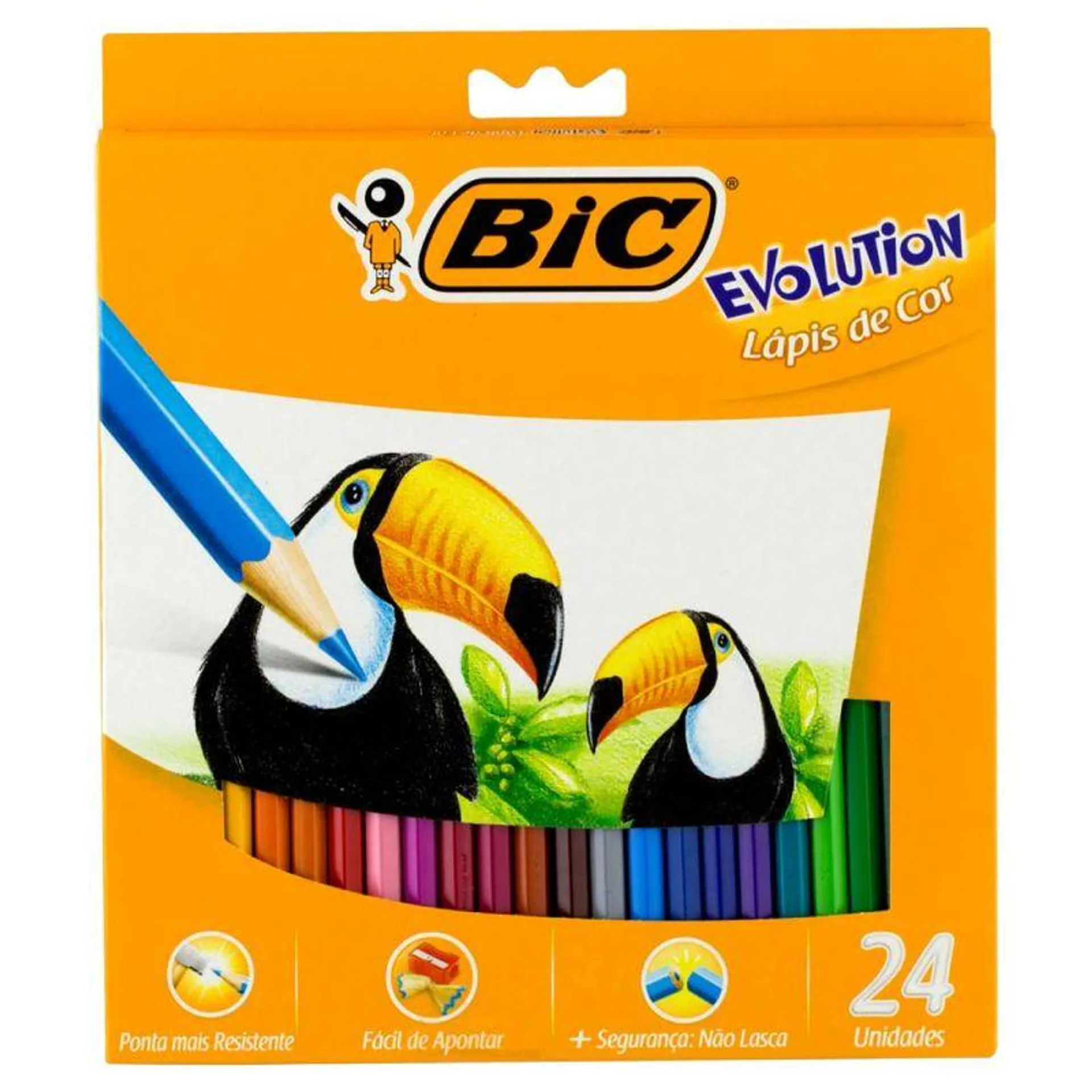 Lápices de colores BIC Evolution Estuche 24 unidades