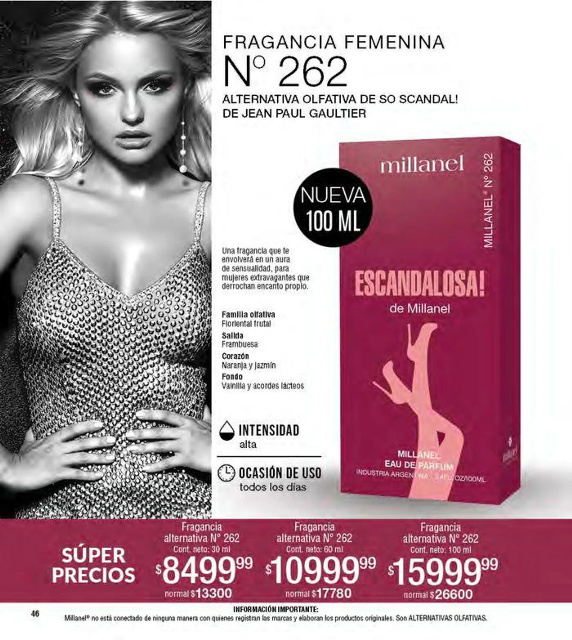 Ofertas de Catálogo Cosmeticos Millanel C8/24 5 de julio al 28 de julio 2024 - Página 46 del catálogo