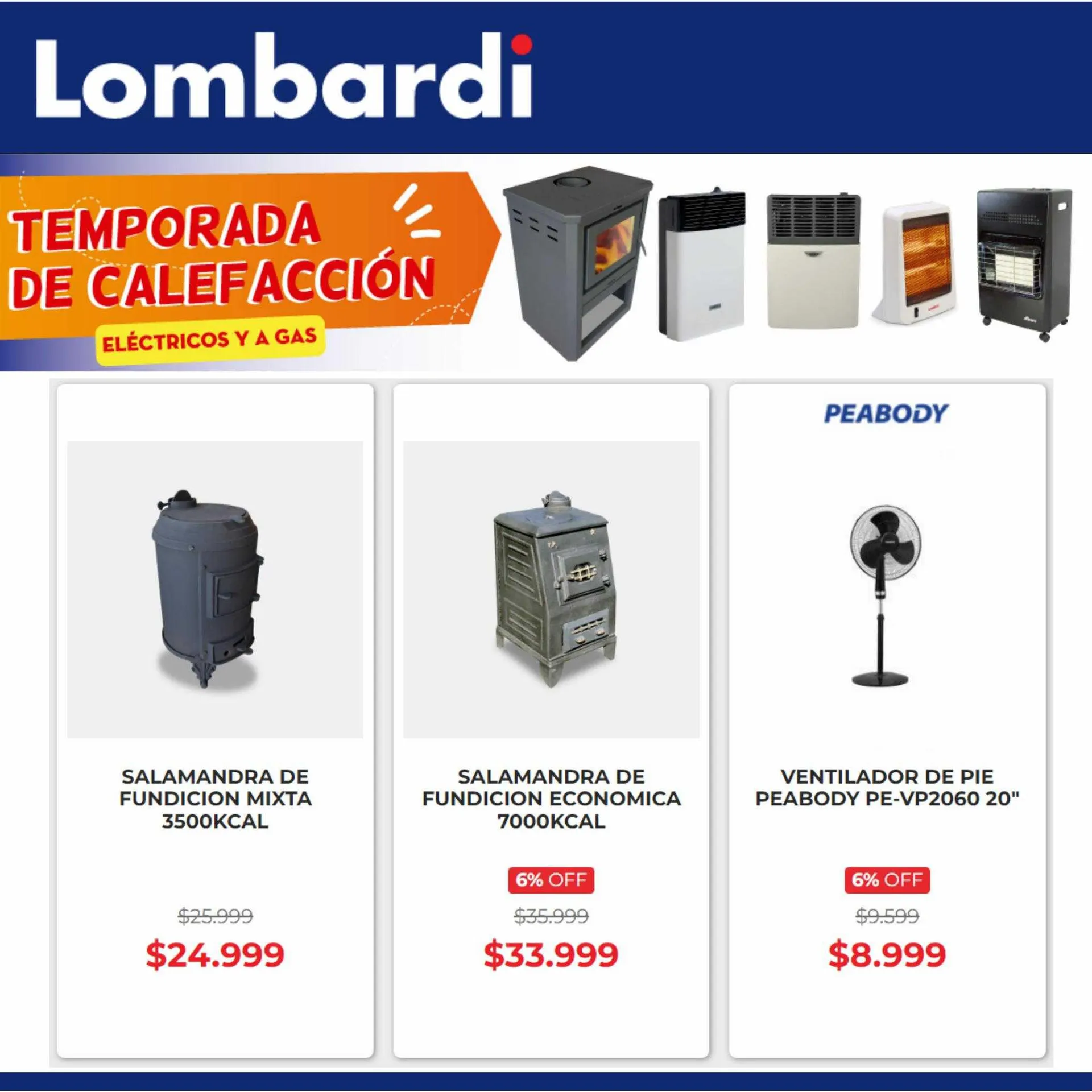 Catálogo Lombardi - 1