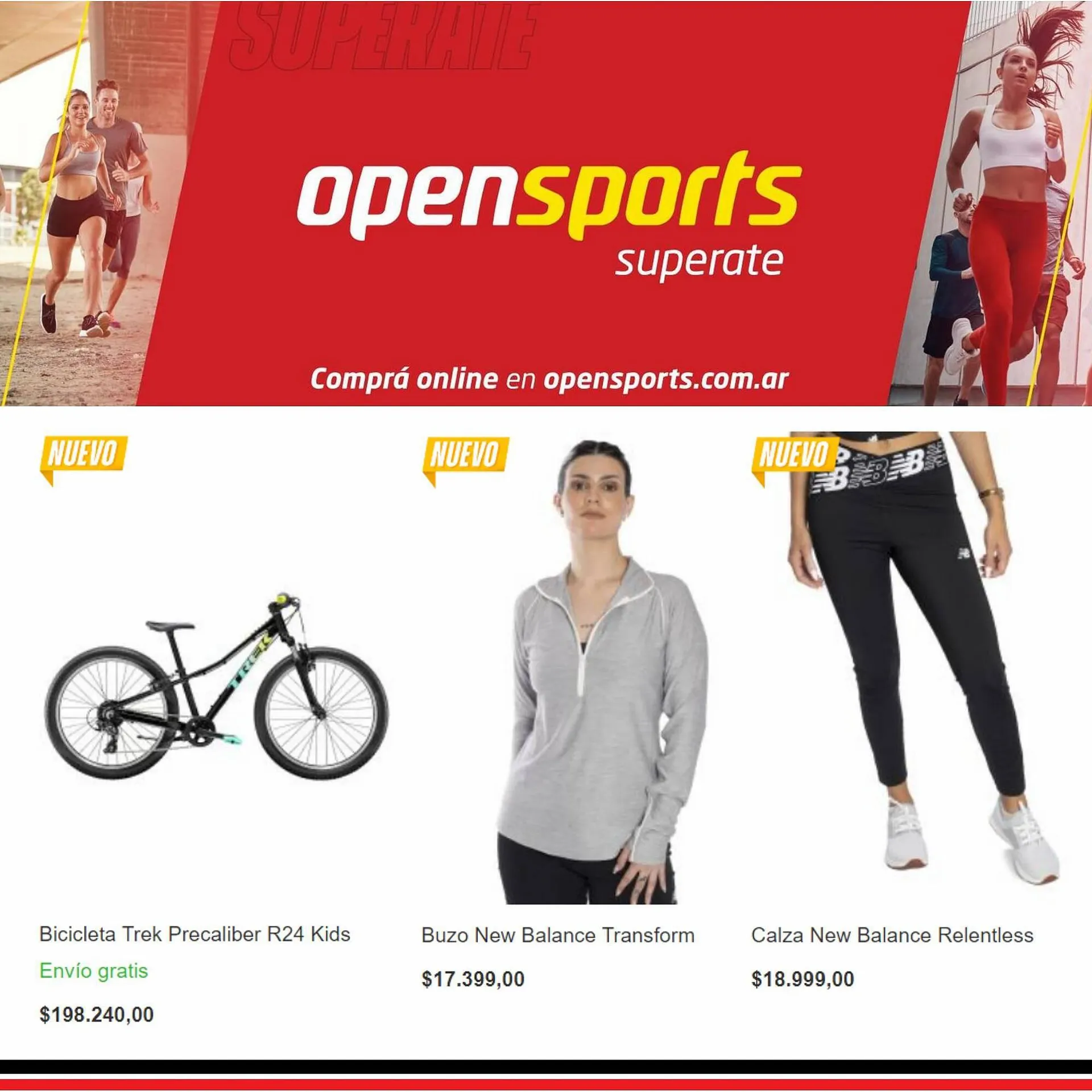 Catálogo Open Sports - 1