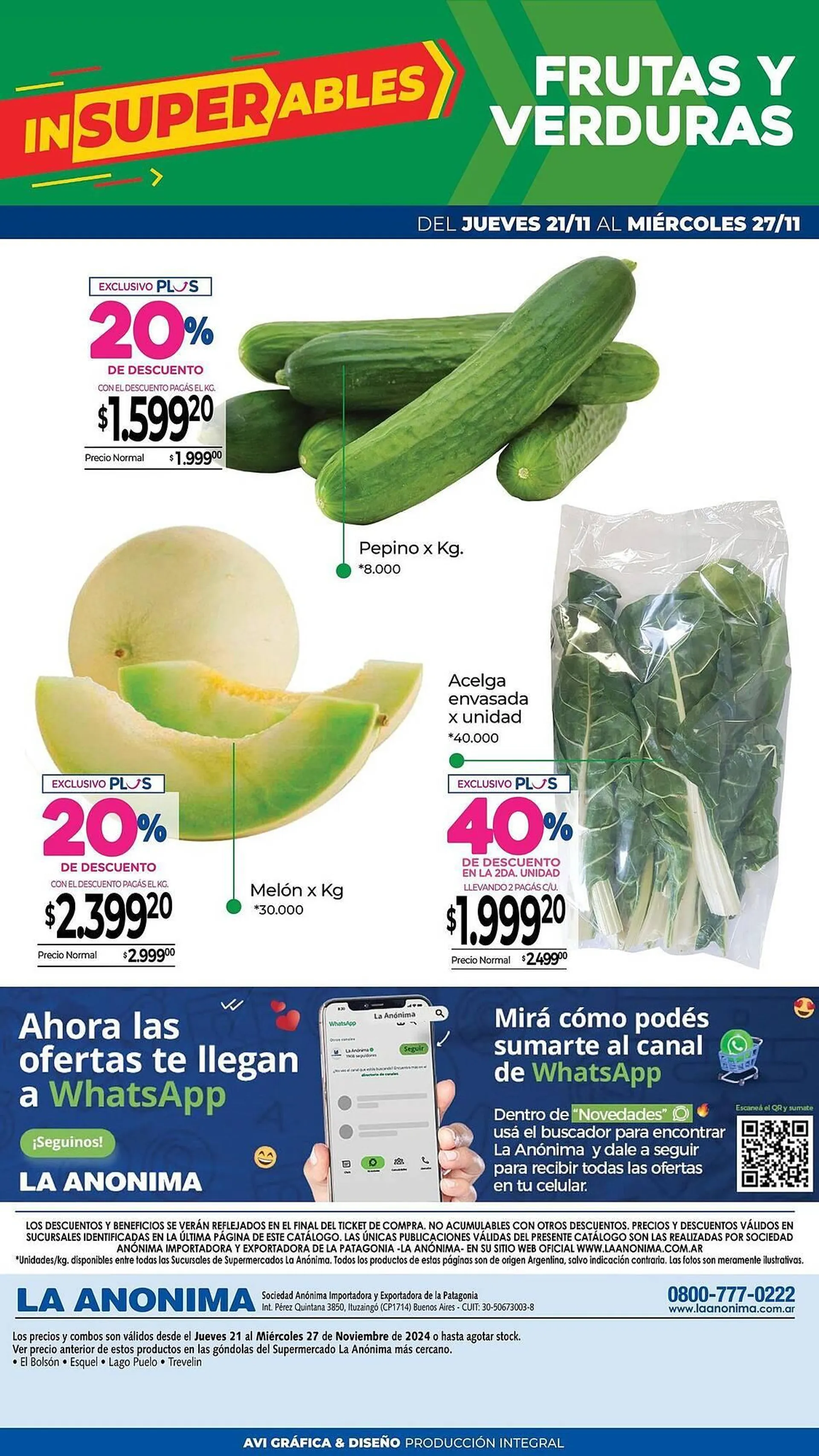 Ofertas de Catálogo La Anonima 21 de noviembre al 5 de diciembre 2024 - Página 5 del catálogo