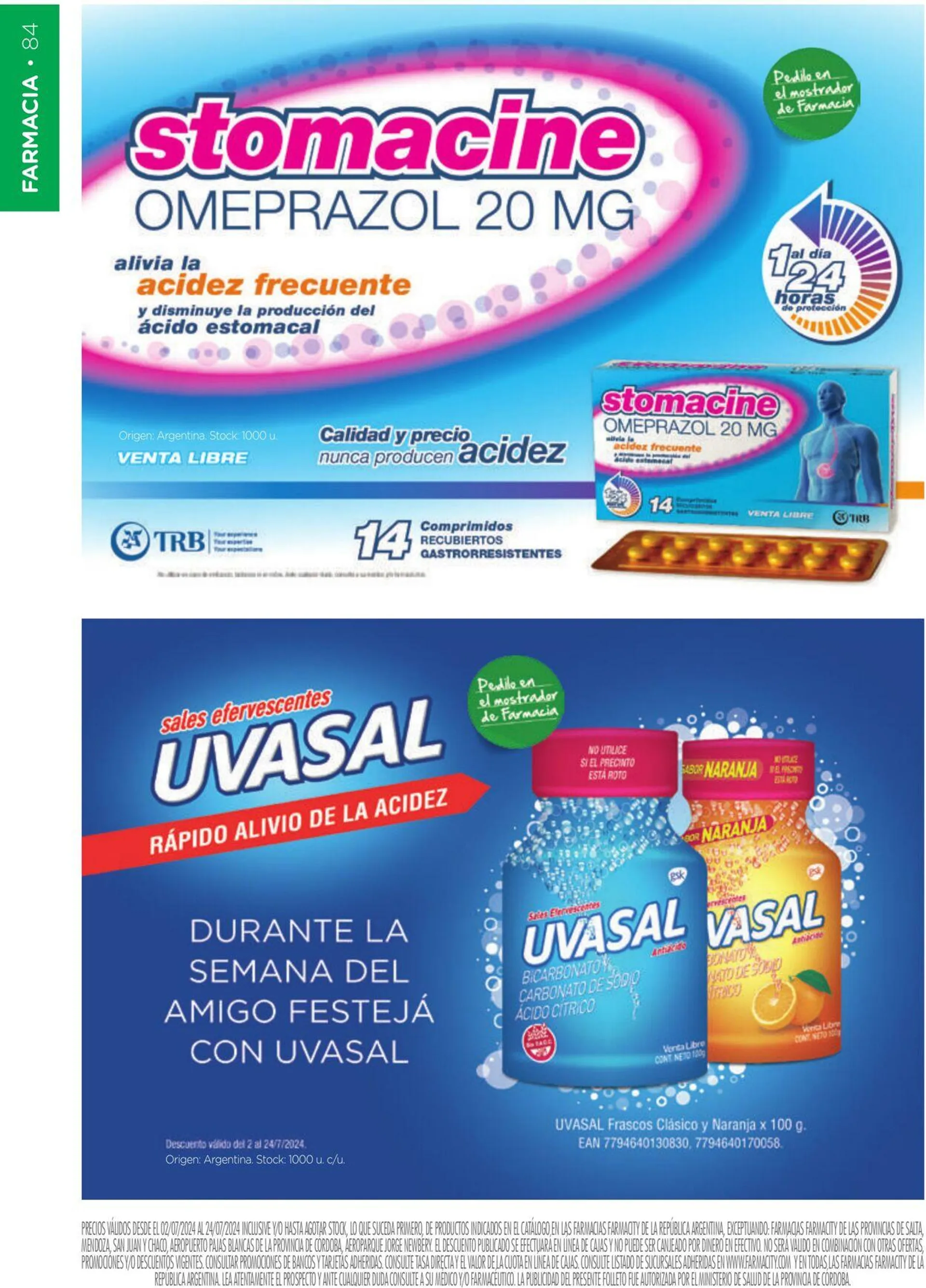 Ofertas de Farmacity 1 de julio al 31 de julio 2024 - Página 84 del catálogo