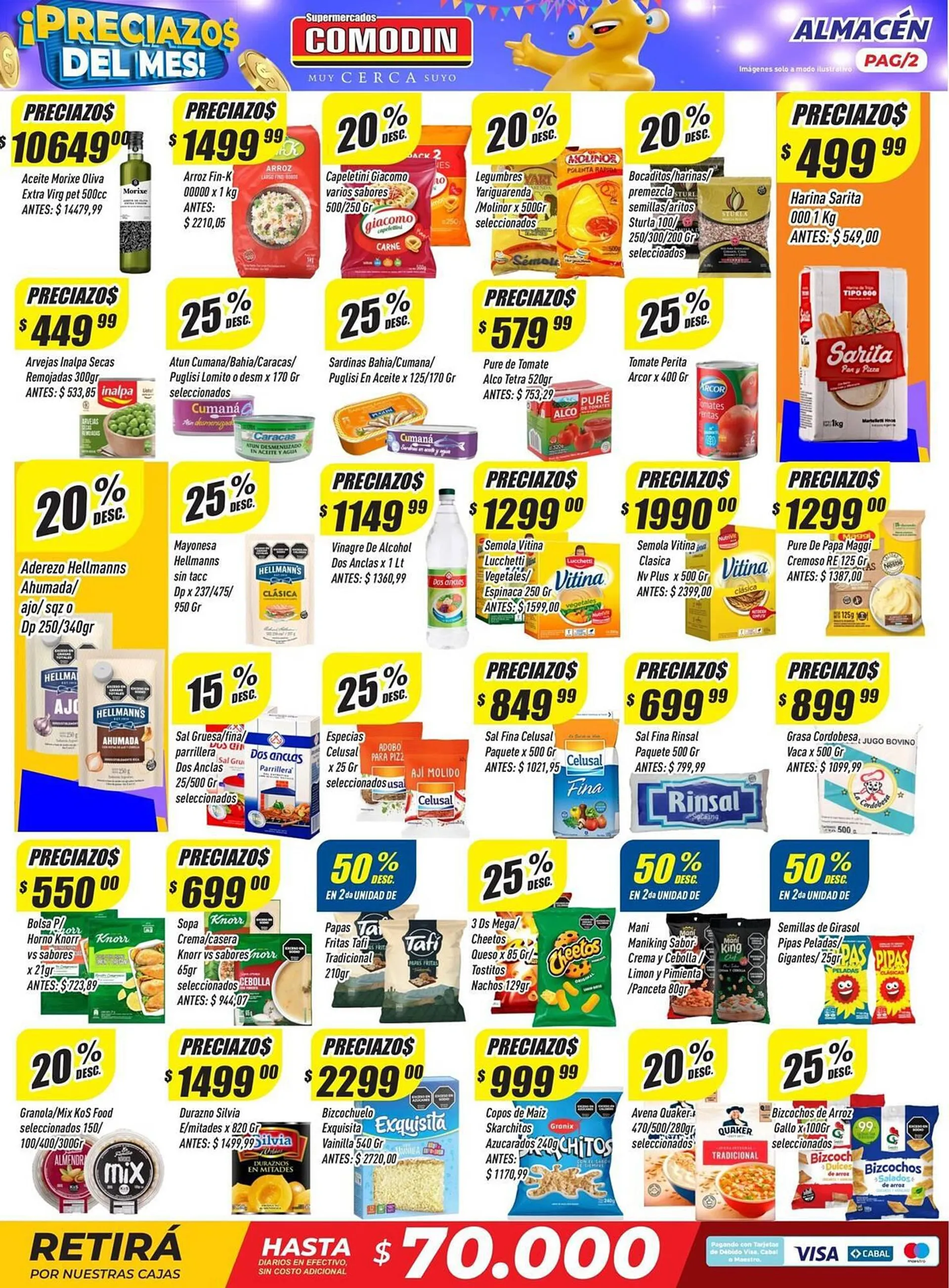 Ofertas de Catálogo Supermercados Comodin 27 de marzo al 31 de marzo 2024 - Página 2 del catálogo