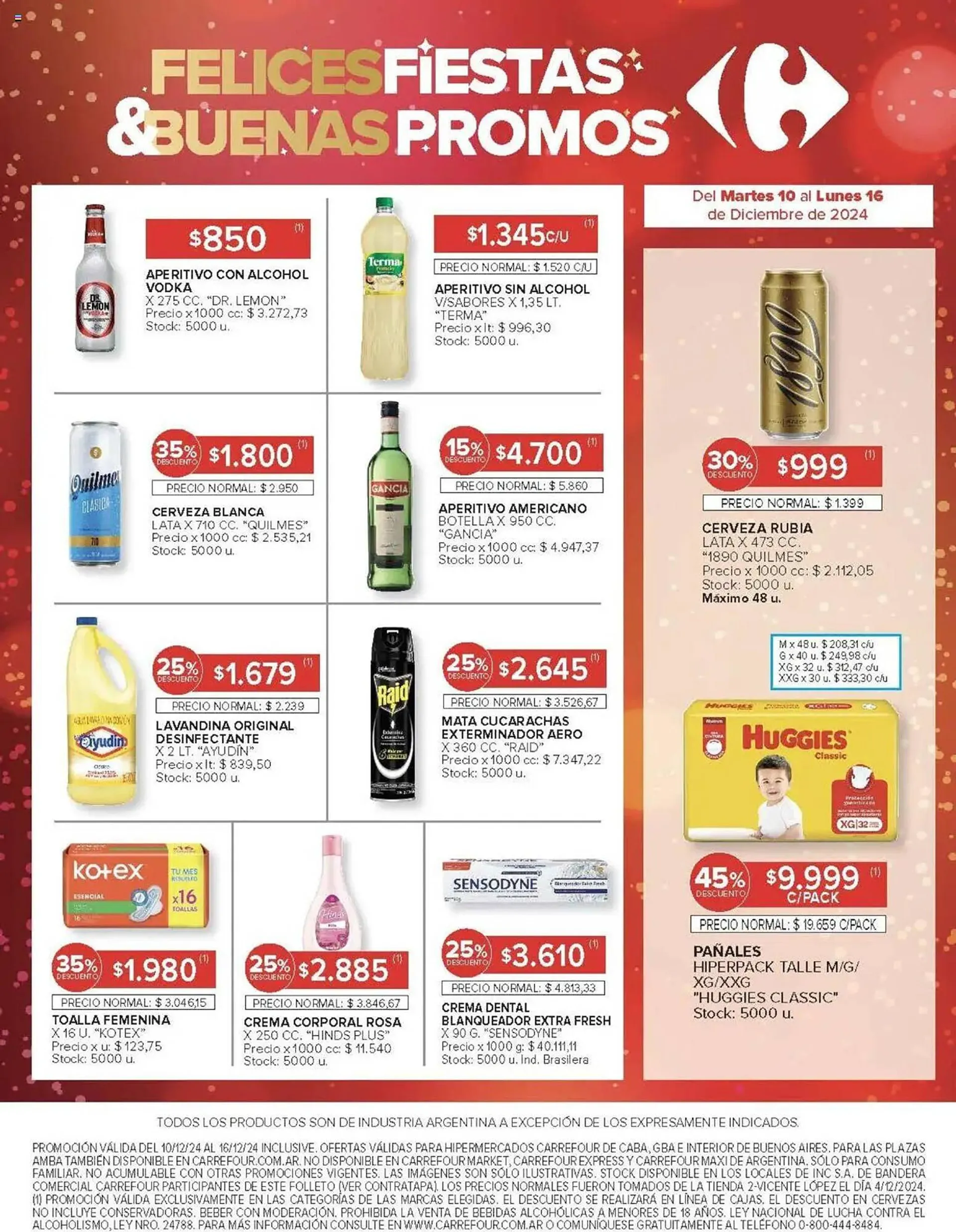 Ofertas de Catálogo Carrefour 10 de diciembre al 16 de diciembre 2024 - Página 12 del catálogo