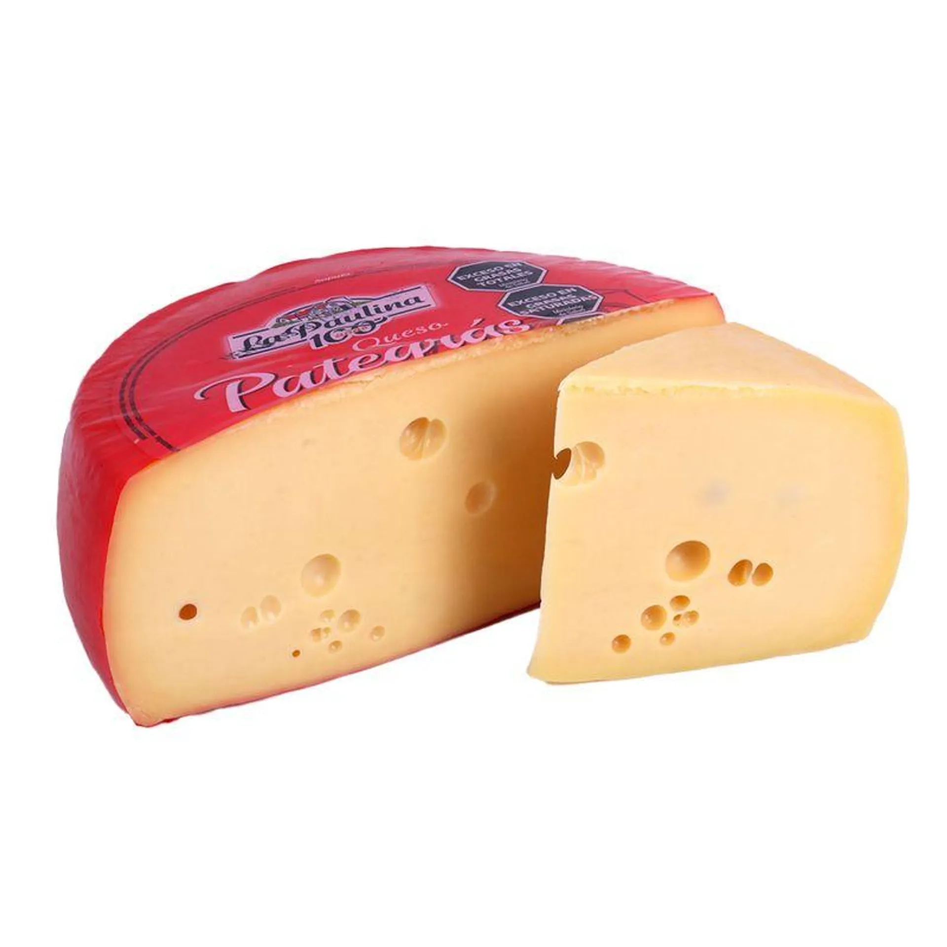 Queso Pategrás La Paulina 1/4 Horma - Mínimo 1 Kg Mayorista