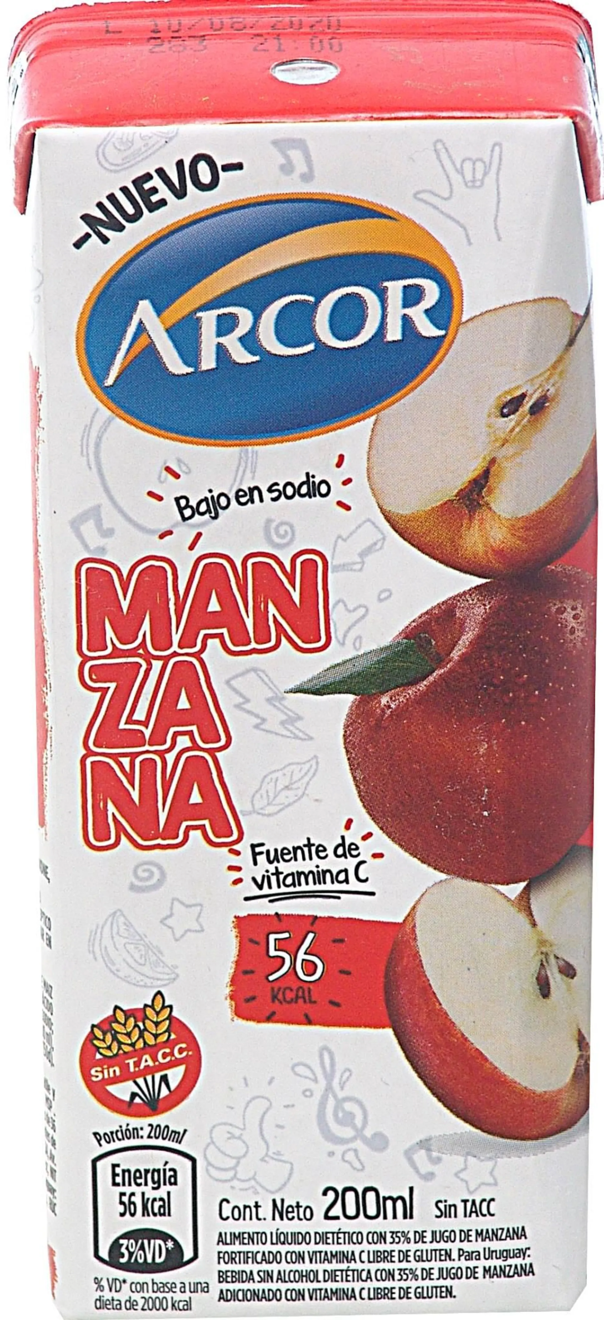 Jugo Arcor Manzana 200ml