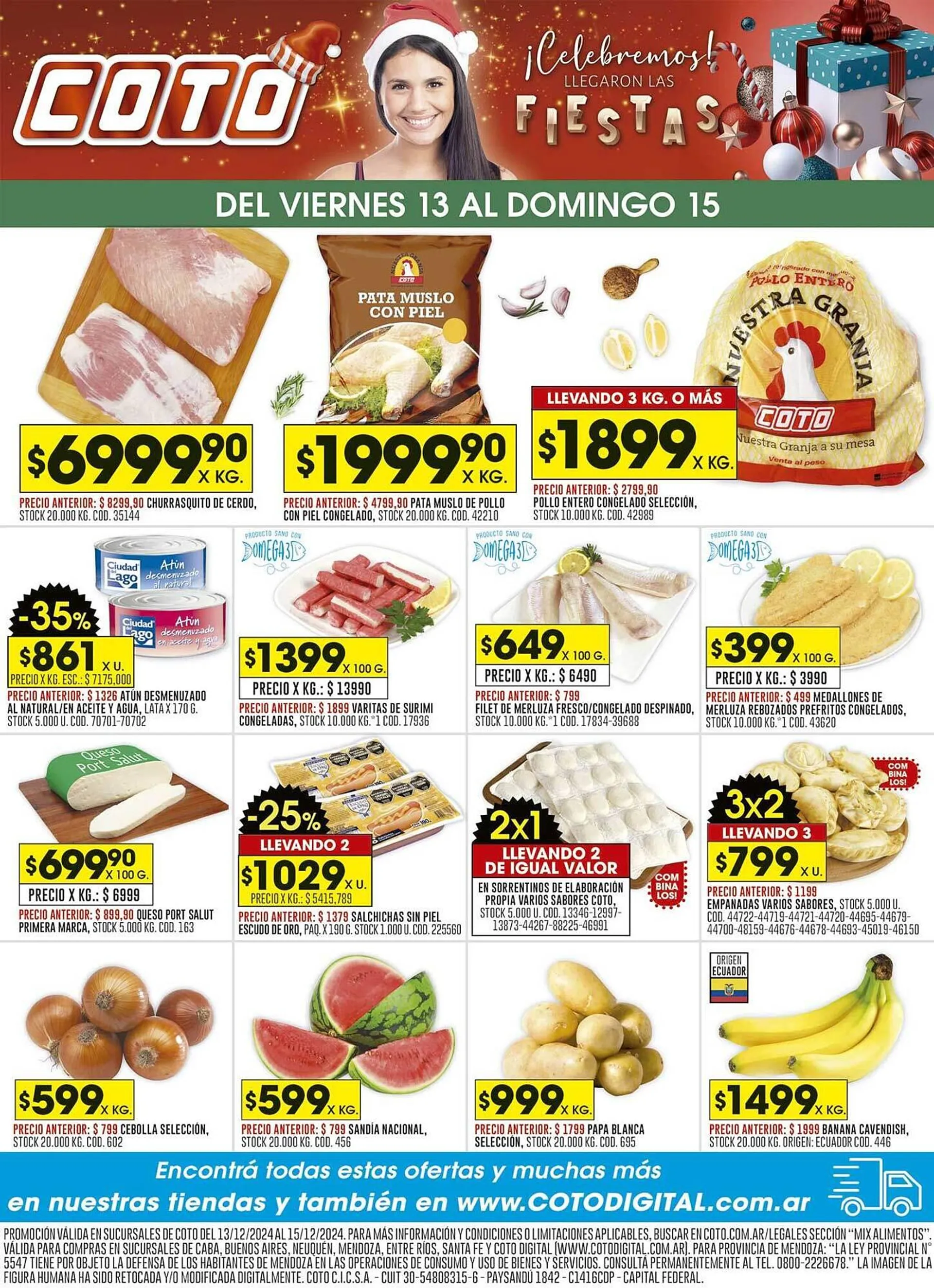 Ofertas de Catálogo Coto 13 de diciembre al 16 de diciembre 2024 - Página 3 del catálogo