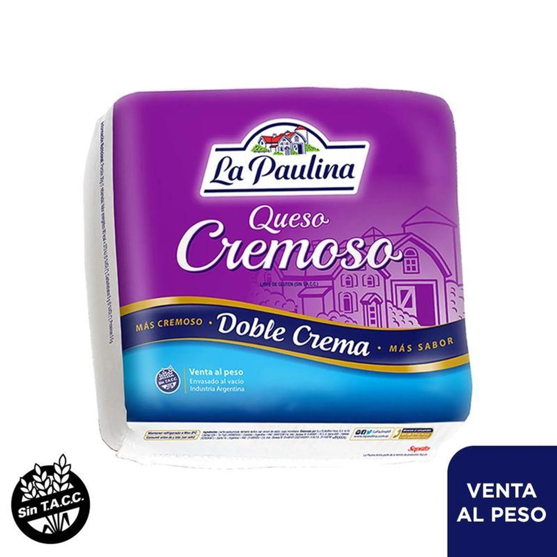 Queso Cremoso La Paulina Doble Crema Hma X Kg