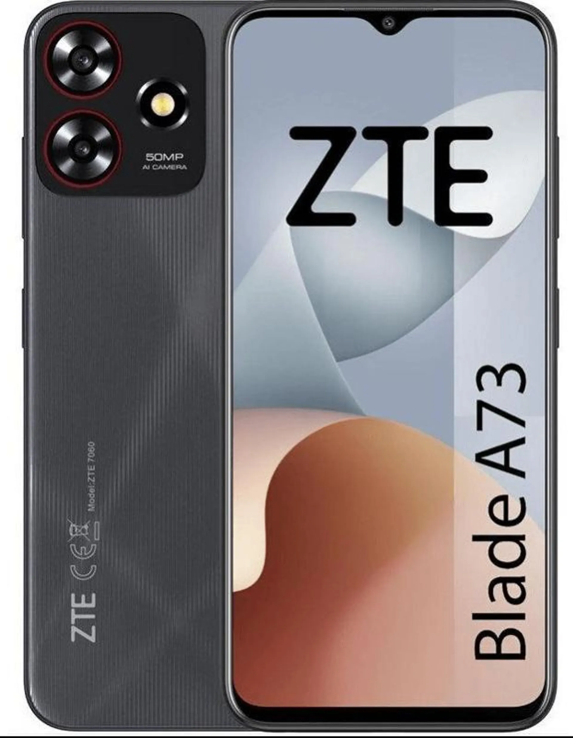 Celular ZTE A73 Space 4GB 128GB Black