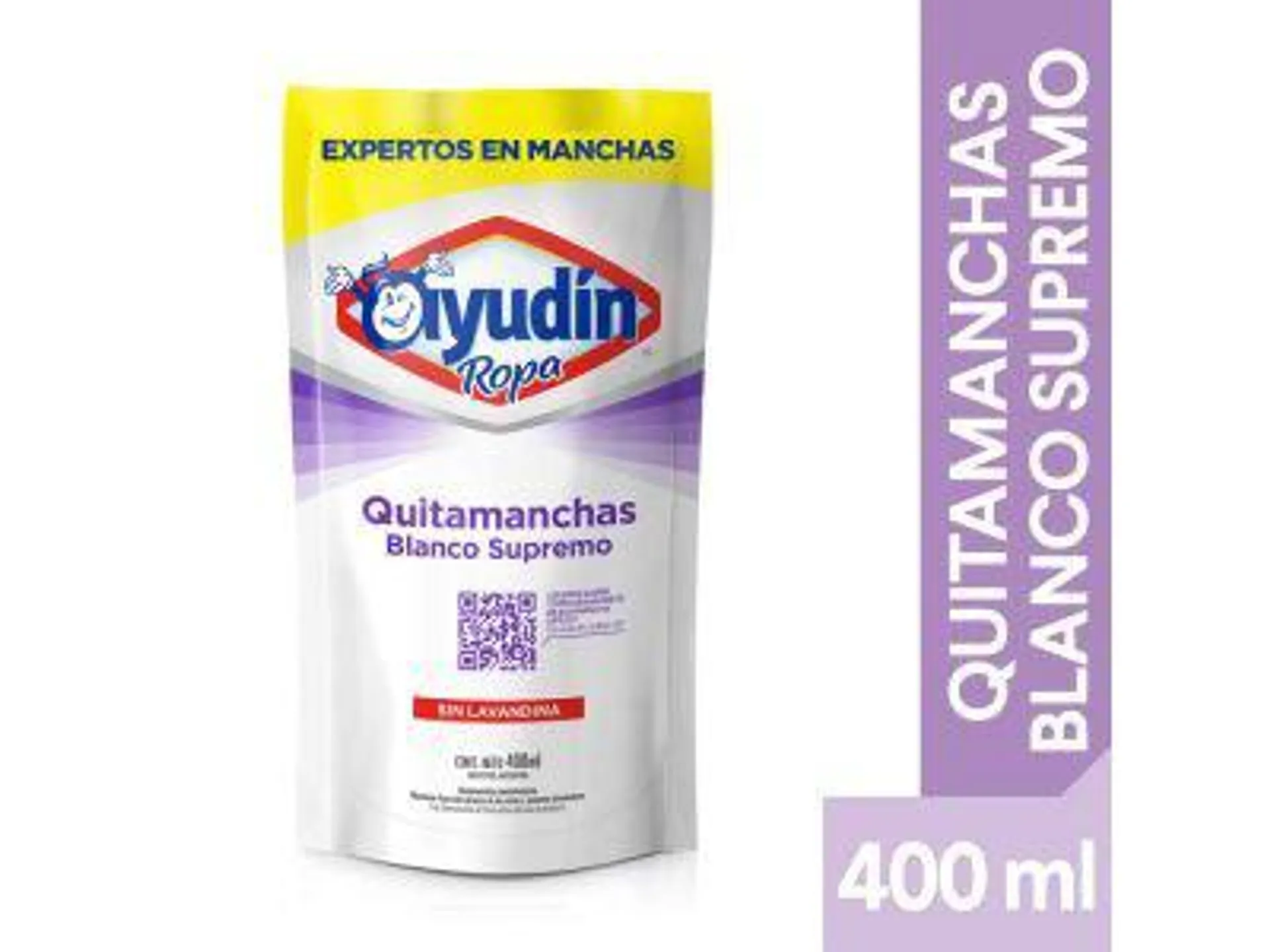 QUITAMANCHAS AYUDIN BLANCO SUP 400 cc