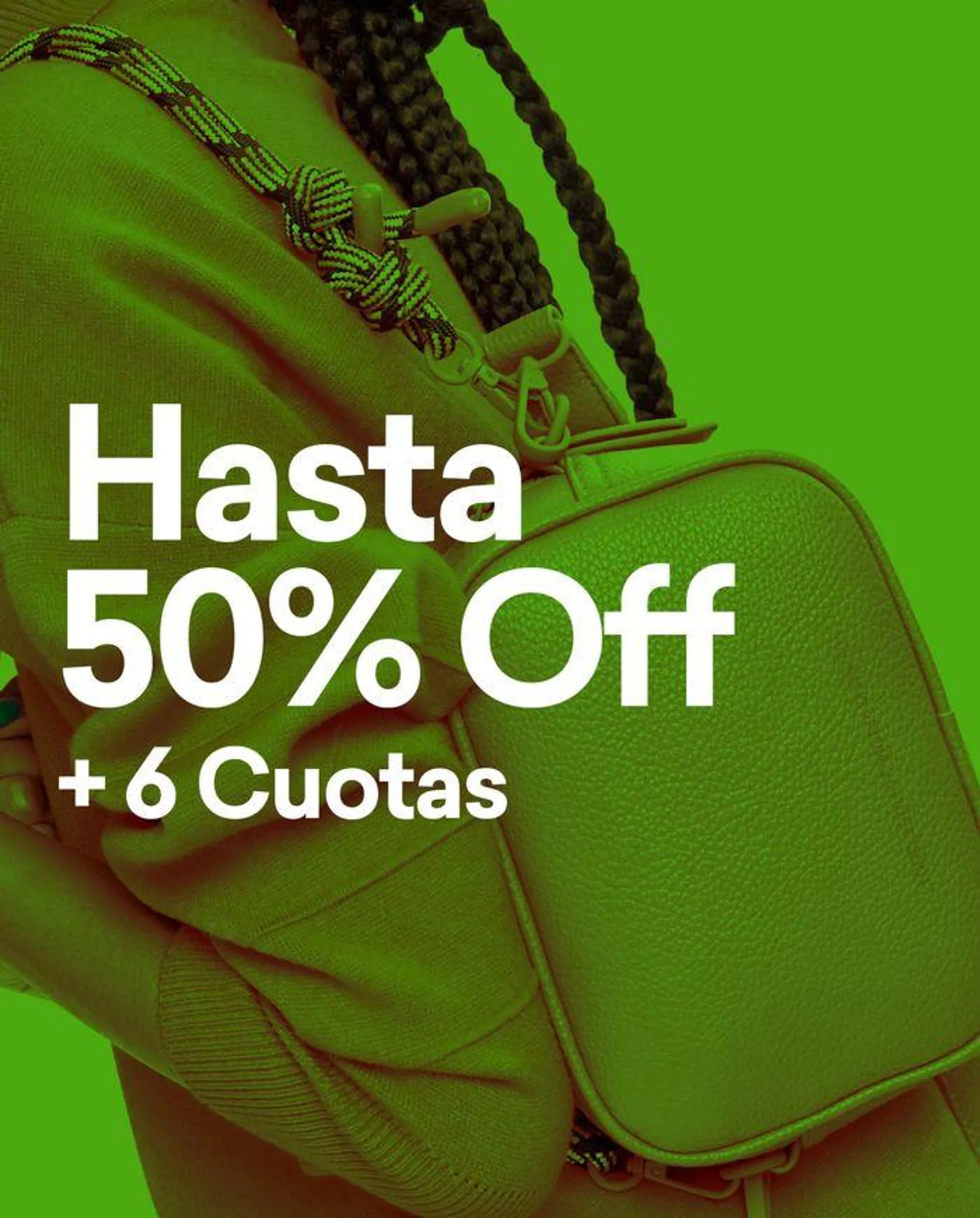 Gangas up to 50% y 6 cuotas sin interés - 1