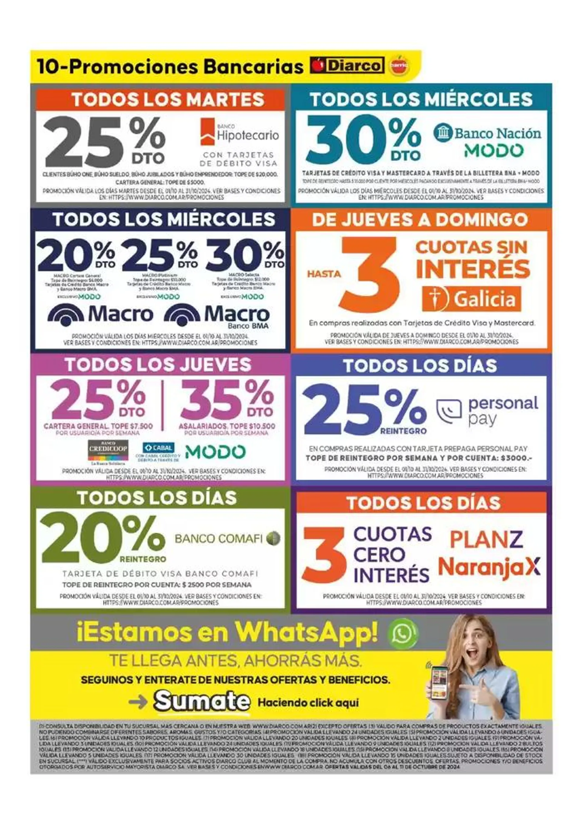 Ofertas de Ofertas Diarco Barrio 6 de octubre al 11 de octubre 2024 - Página 10 del catálogo