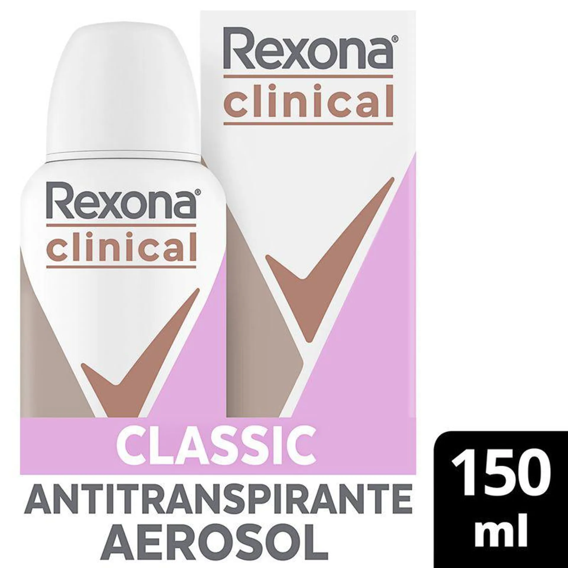 Antitranspirante Classic Women Rexona Clinical 150 Ml