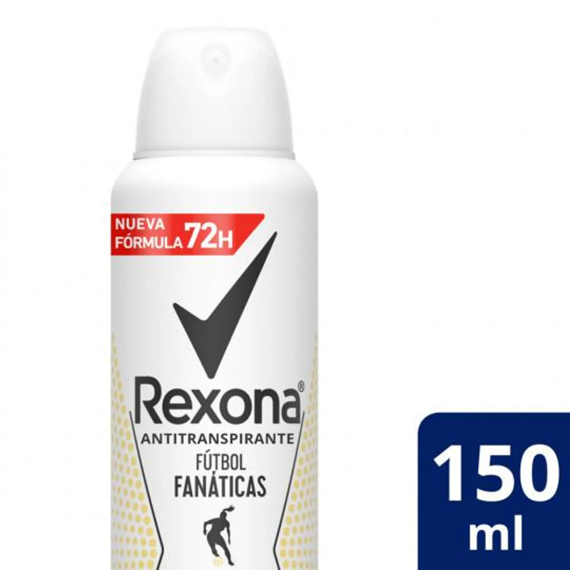 ANTITR.AERO.M. REXONA FUTBOL FANATICA 150 ML.