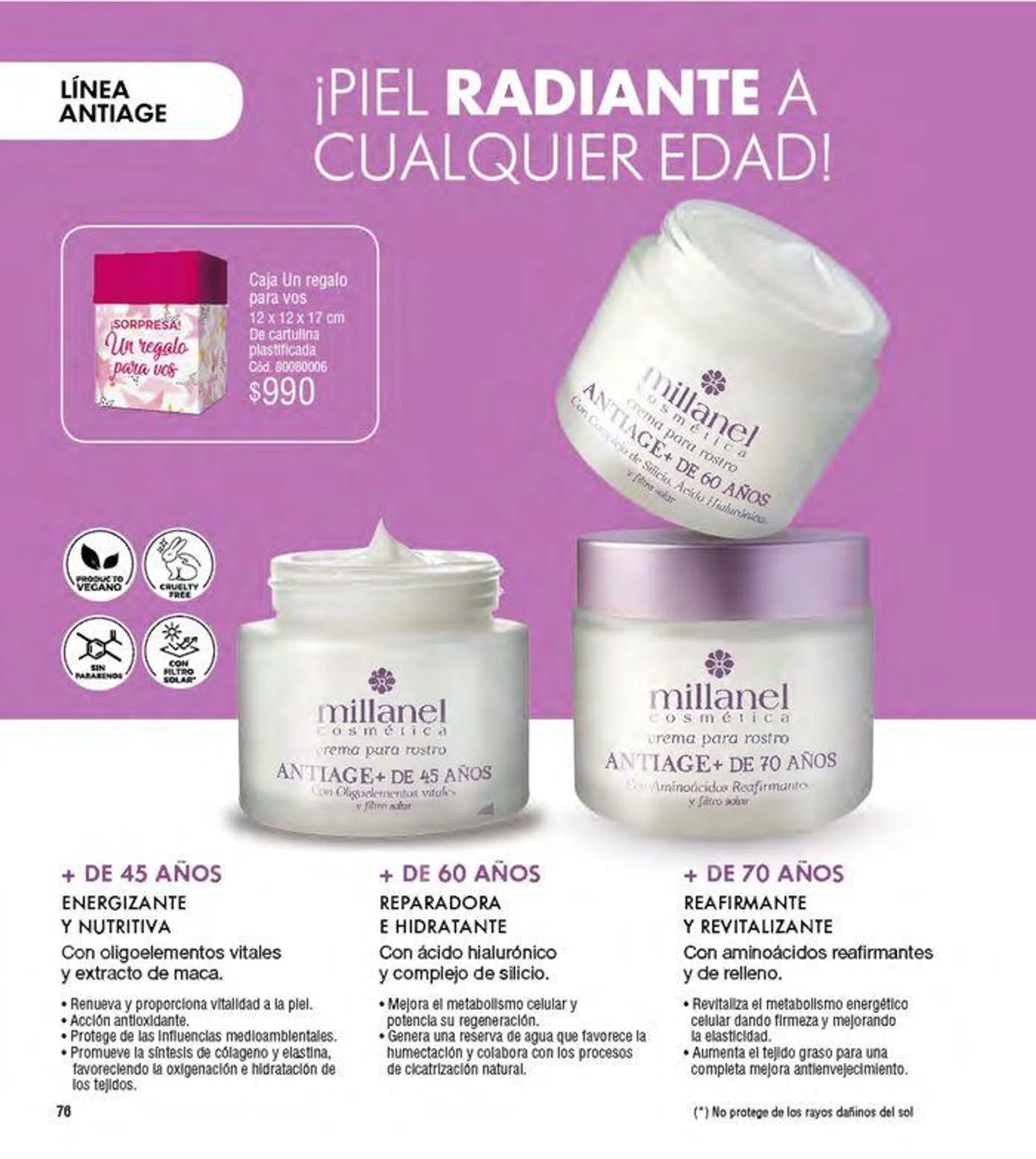 Ofertas de Catálogo Cosmeticos Millanel C8/24 5 de julio al 28 de julio 2024 - Página 76 del catálogo