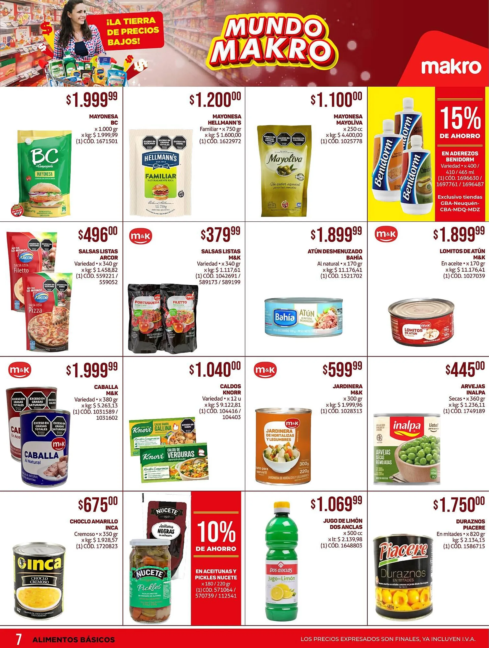 Ofertas de Catálogo Makro 18 de abril al 24 de abril 2024 - Página 7 del catálogo