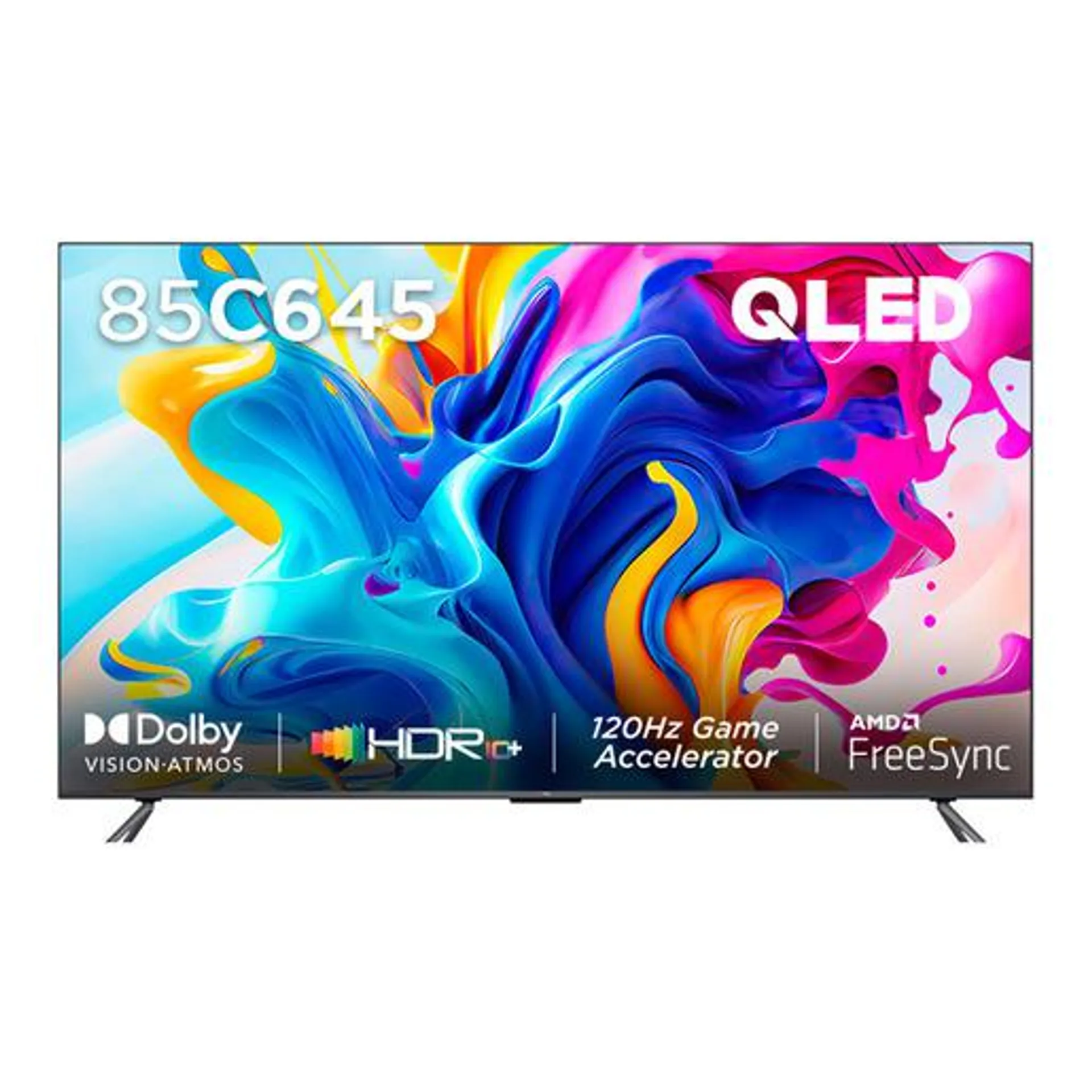 SMART QLED GOOGLE TV TCL 85 PULGADAS 4K UHD L85C645-F