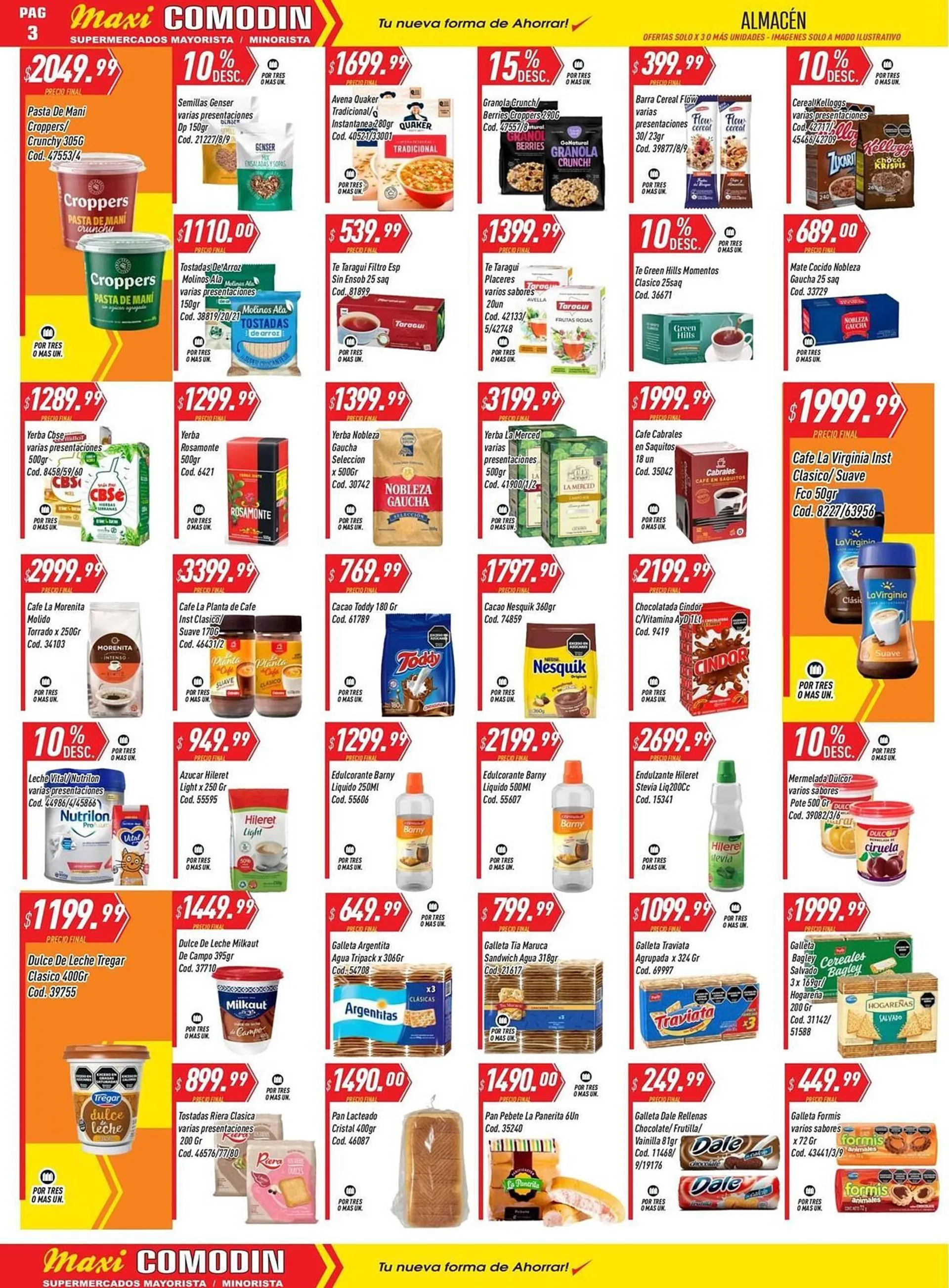 Ofertas de Catálogo Supermercados Comodin 17 de octubre al 31 de octubre 2024 - Página 3 del catálogo