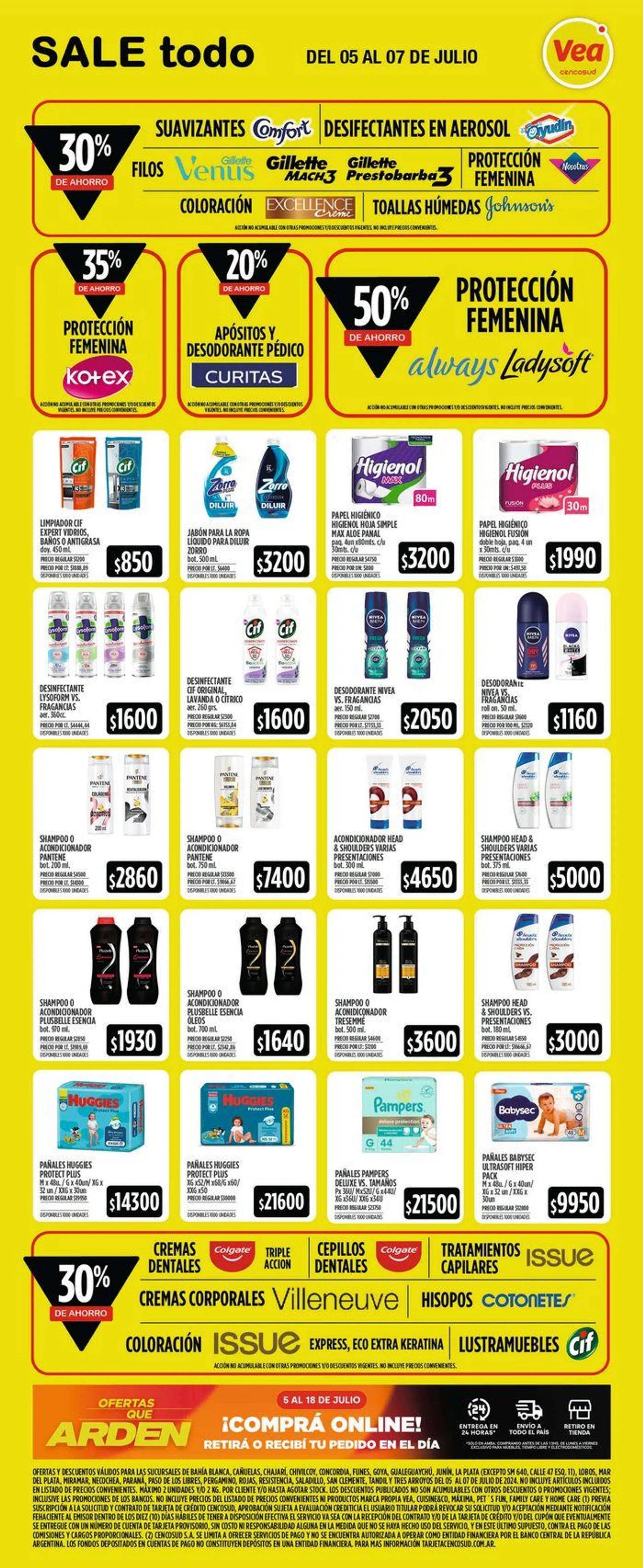 Ofertas de Ofertas FDS Supermercados Vea - NEA 5 de julio al 7 de julio 2024 - Página 5 del catálogo