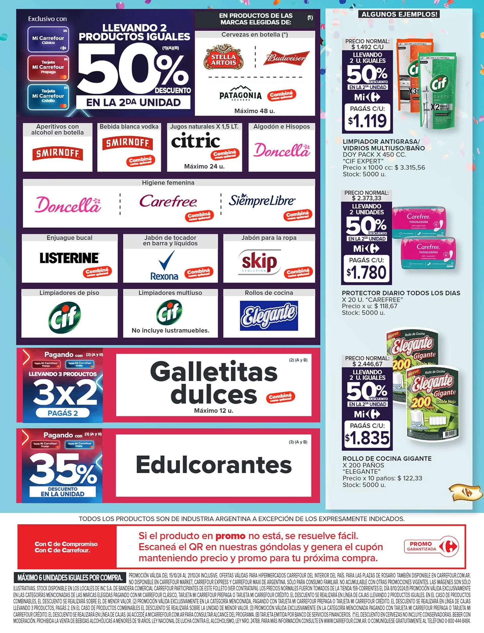 Ofertas de Catálogo Carrefour 15 de octubre al 21 de octubre 2024 - Página 10 del catálogo