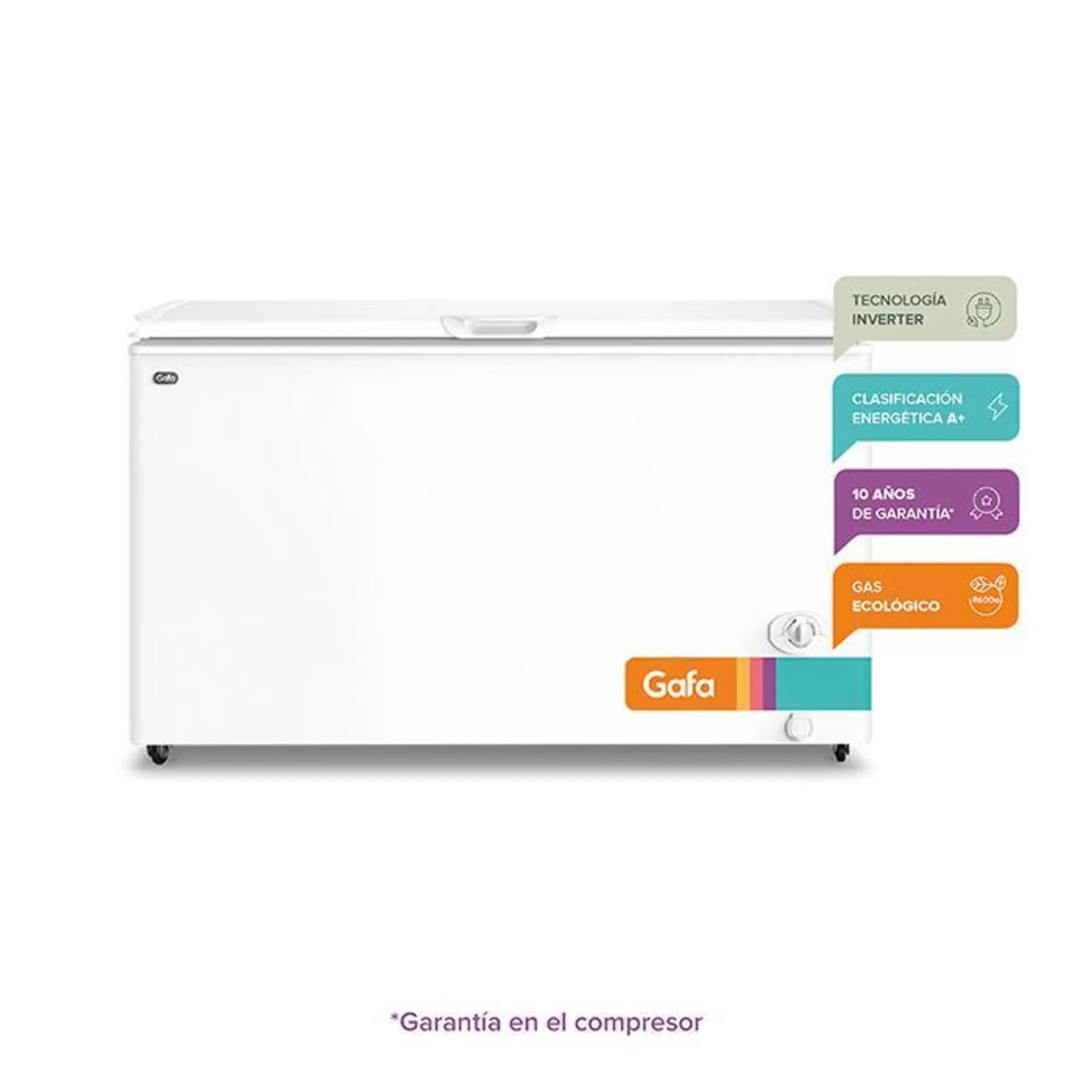 Freezer Gafa FGHI400B/XL 402Lts Inverter